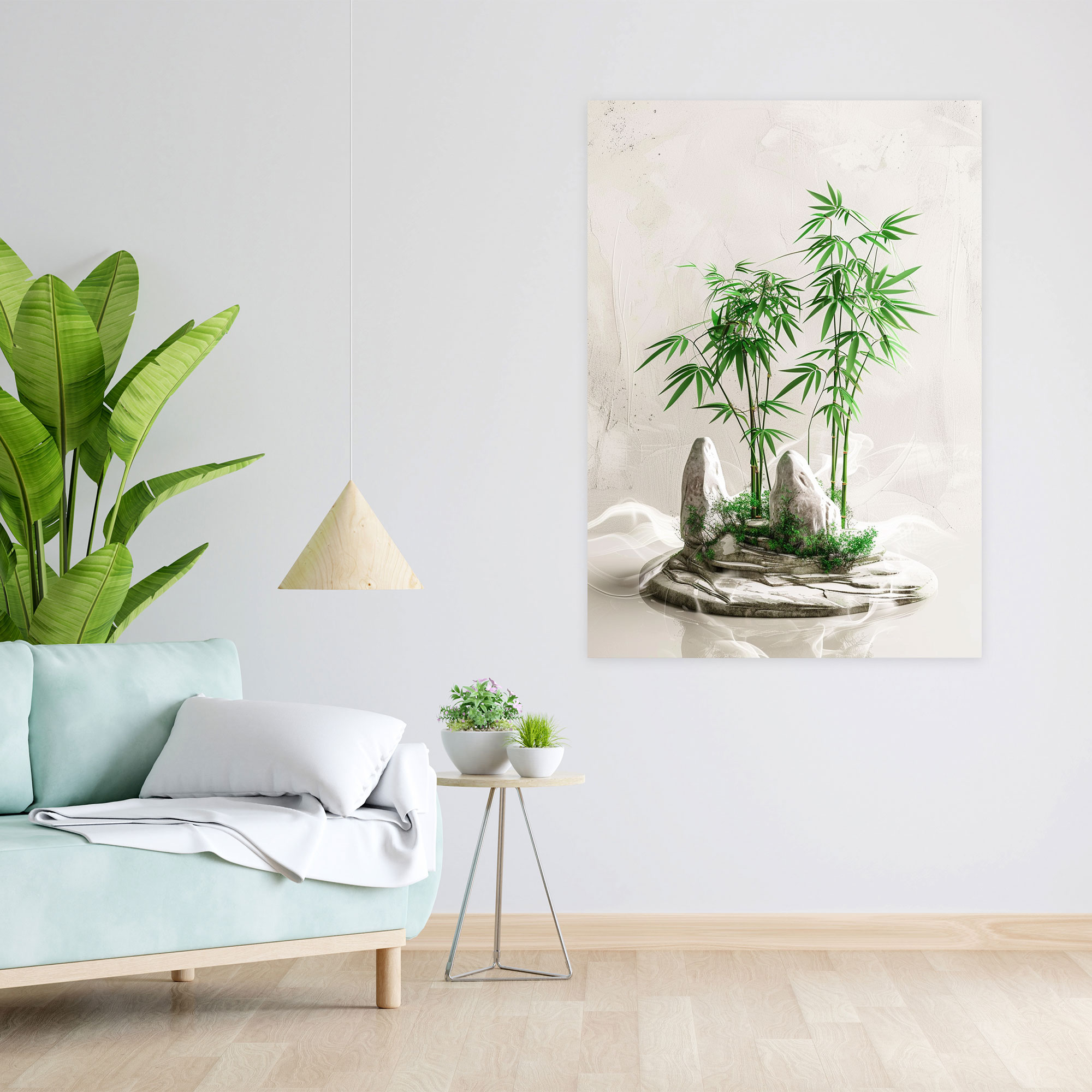 Ashvin Harrison Zen Garden Wall Decoration - Ashvin Harrison, Canvas Print, Wall Decoration, Ashvin Harrison