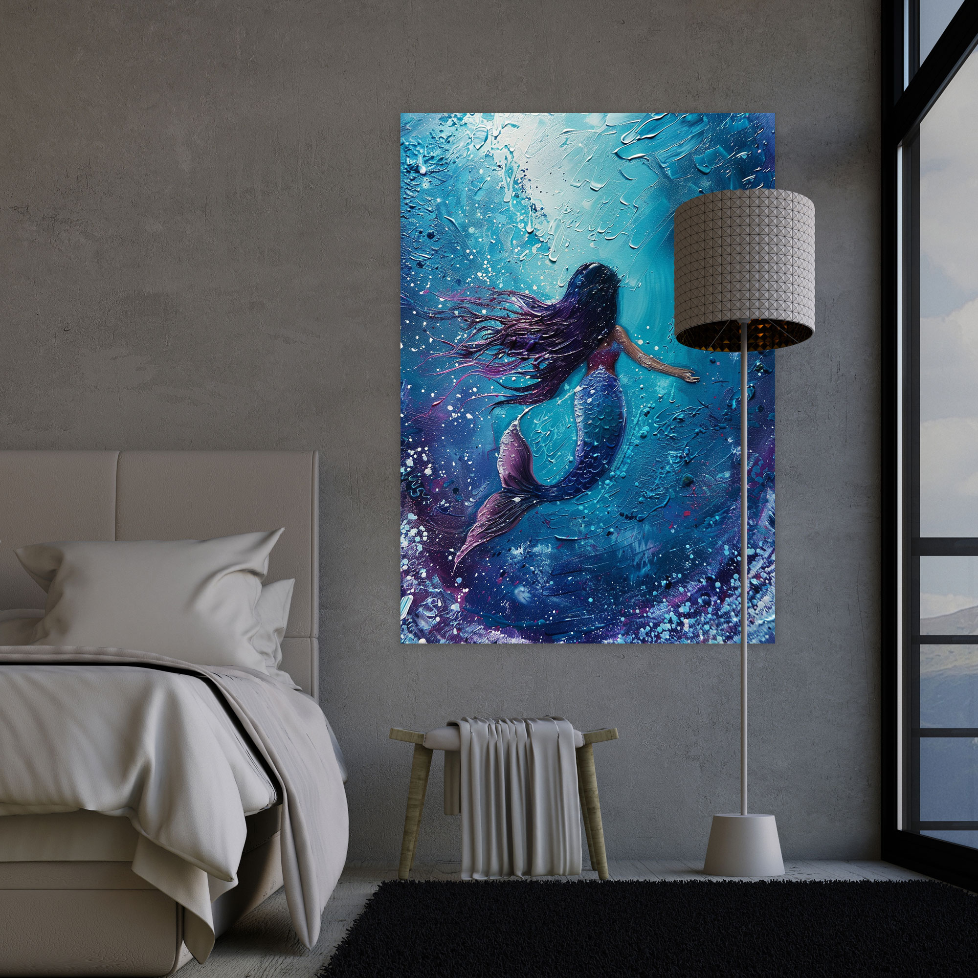 Ashvin Harrison Wall Decoration - Ashvin Harrison, Underwater World, Canvas Wall Art, Home Decoration