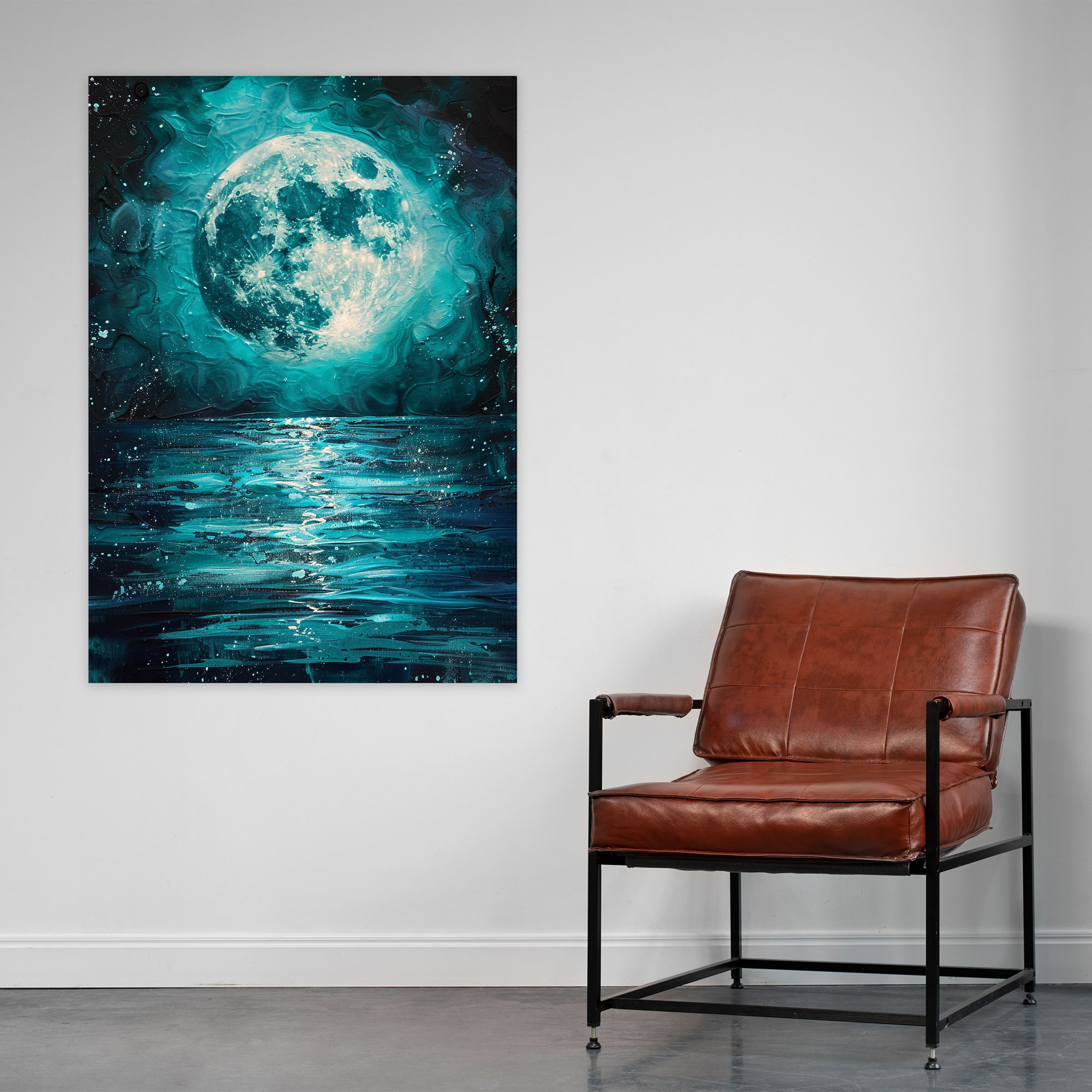 Ashvin Harrison Wall Decoration - Ashvin Harrison, Wall Art, Celestial Moonscape, Ashvin Harrison