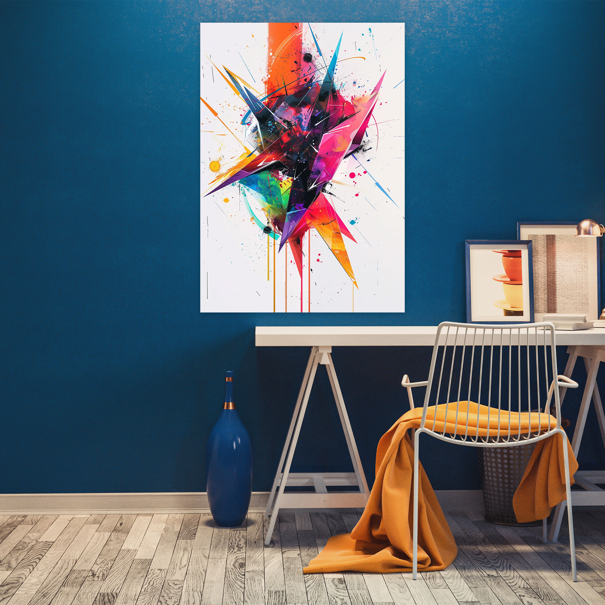 Ashvin Harrison Abstract Geometric Shapes Wall Art - Ashvin Harrison, Wall Art, Ashvin Harrison, Home Decoration