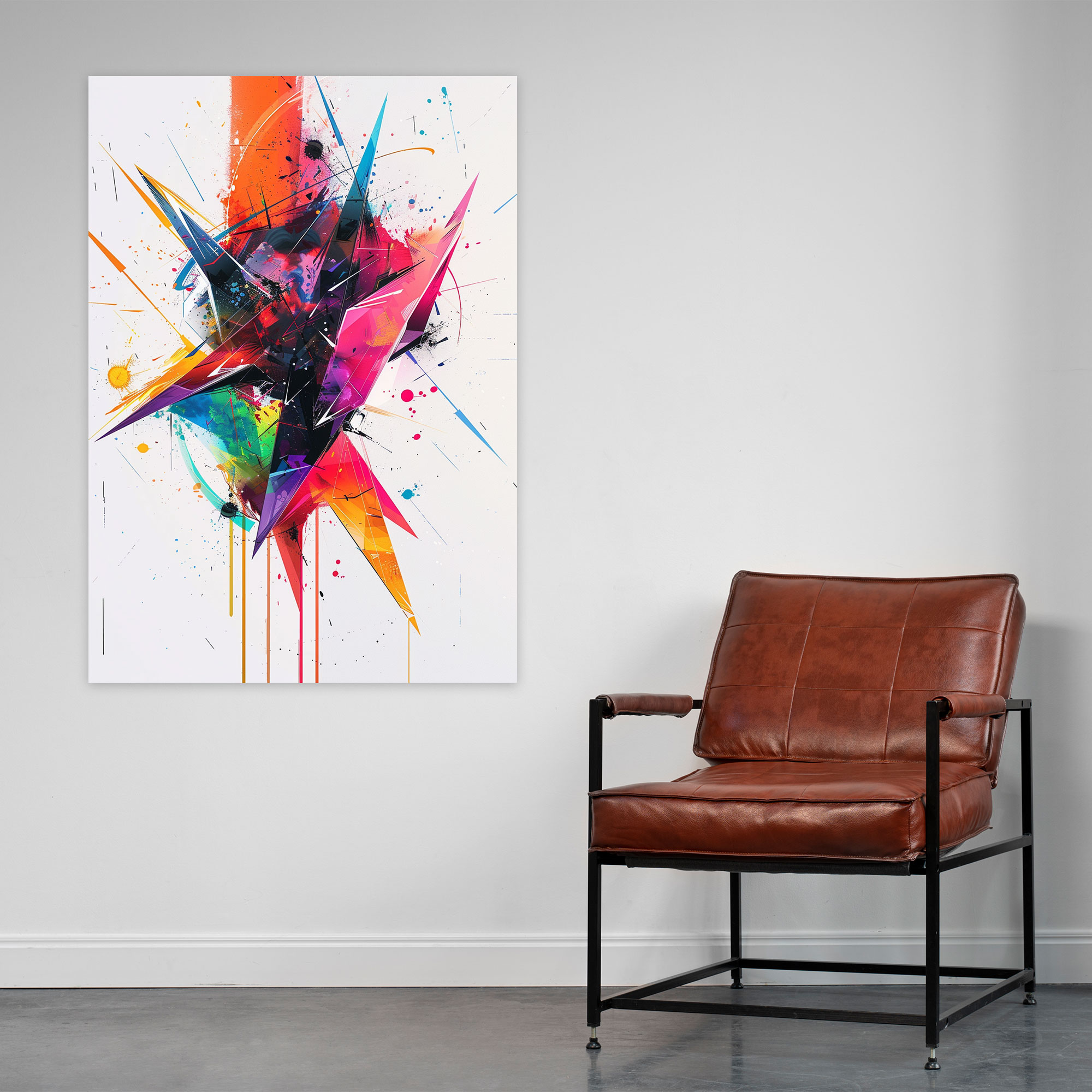 Ashvin Harrison Abstract Geometric Shapes Wall Art - Ashvin Harrison, Wall Art, Ashvin Harrison, Home Decoration