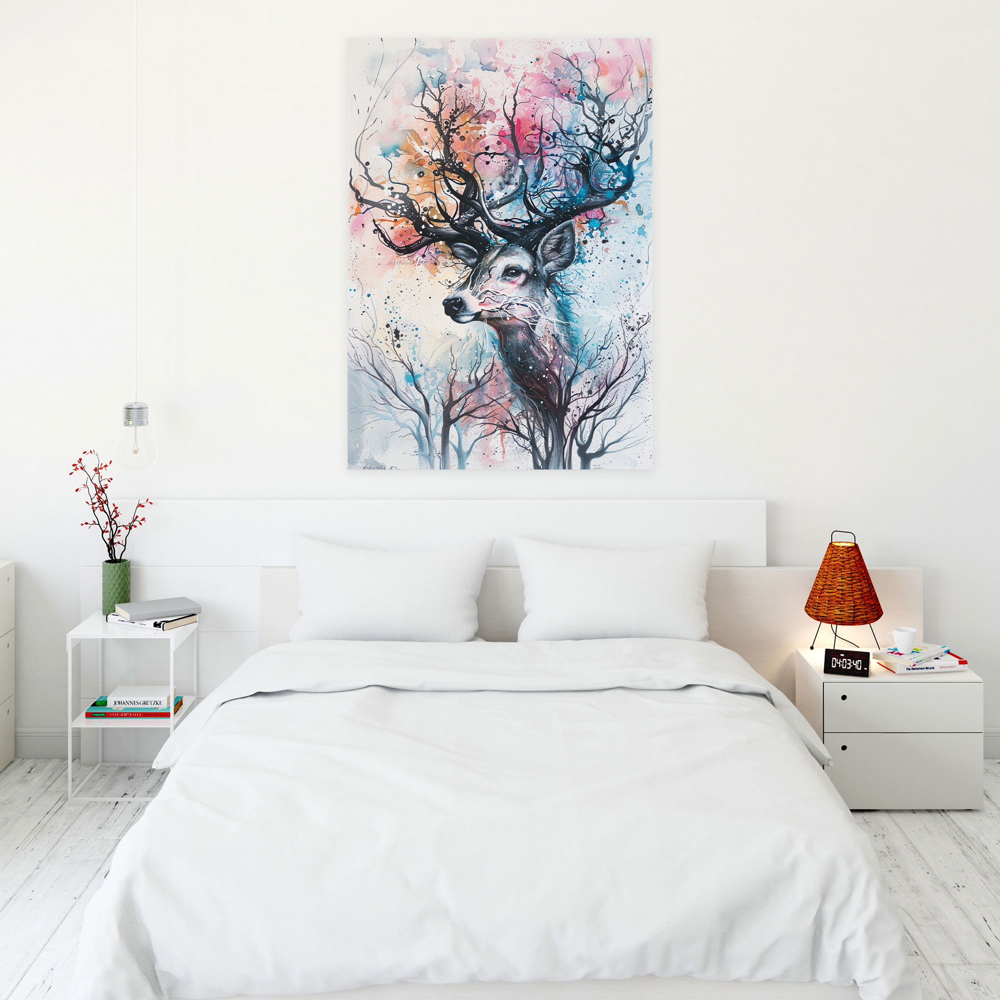 Ashvin Harrison Whimsical Forest Creatures Canvas Print - Ashvin Harrison, Whimsical, Forest, Wall Art