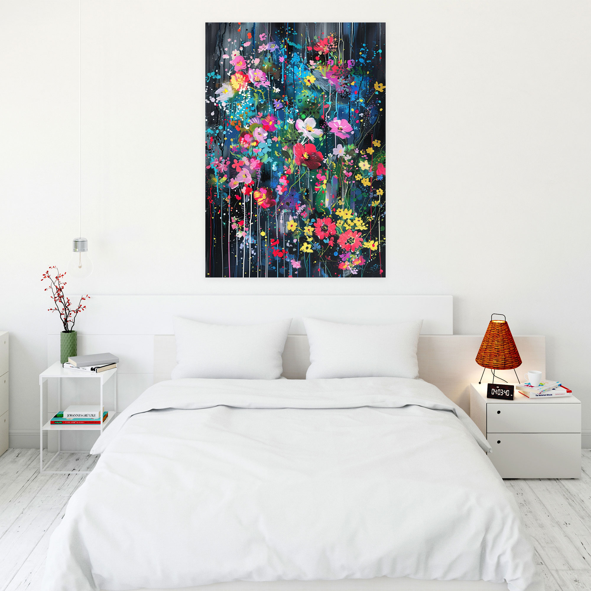 Ashvin Harrison Whimsical Garden Wall Decoration - Ashvin Harrison, Blooming Flowers, Ashvin Harrison, Whimsical Garden