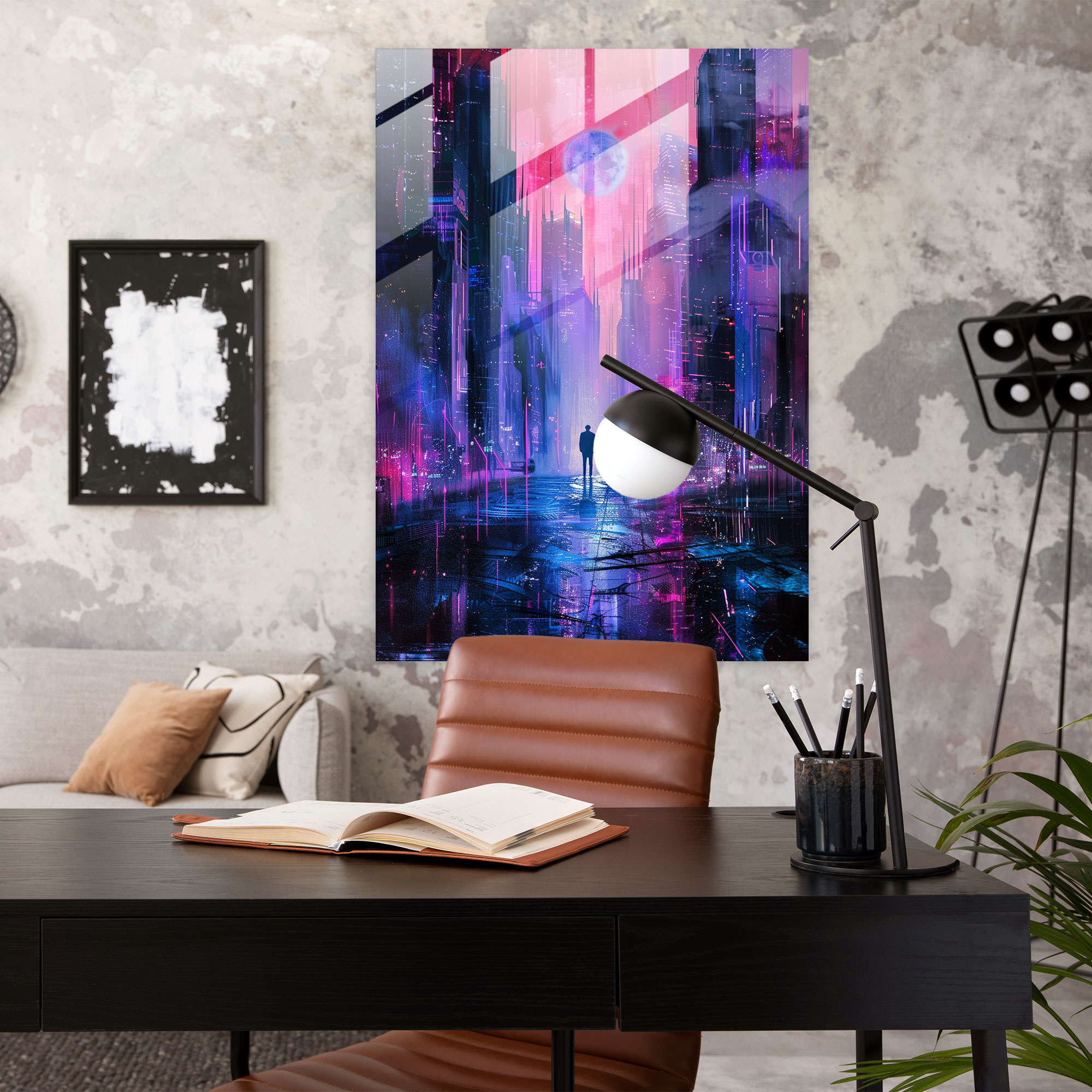 Ashvin Harrison Glass Wall Art - Ashvin Harrison, Wall Decoration, Glass Art, Home Decoration