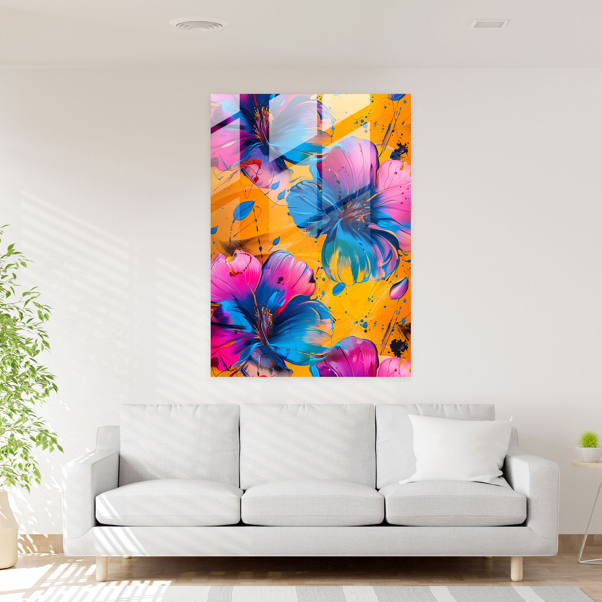 Ashvin Harrison Wall Decoration - Ashvin Harrison, Modern Art, Glass Print, Wall Decoration