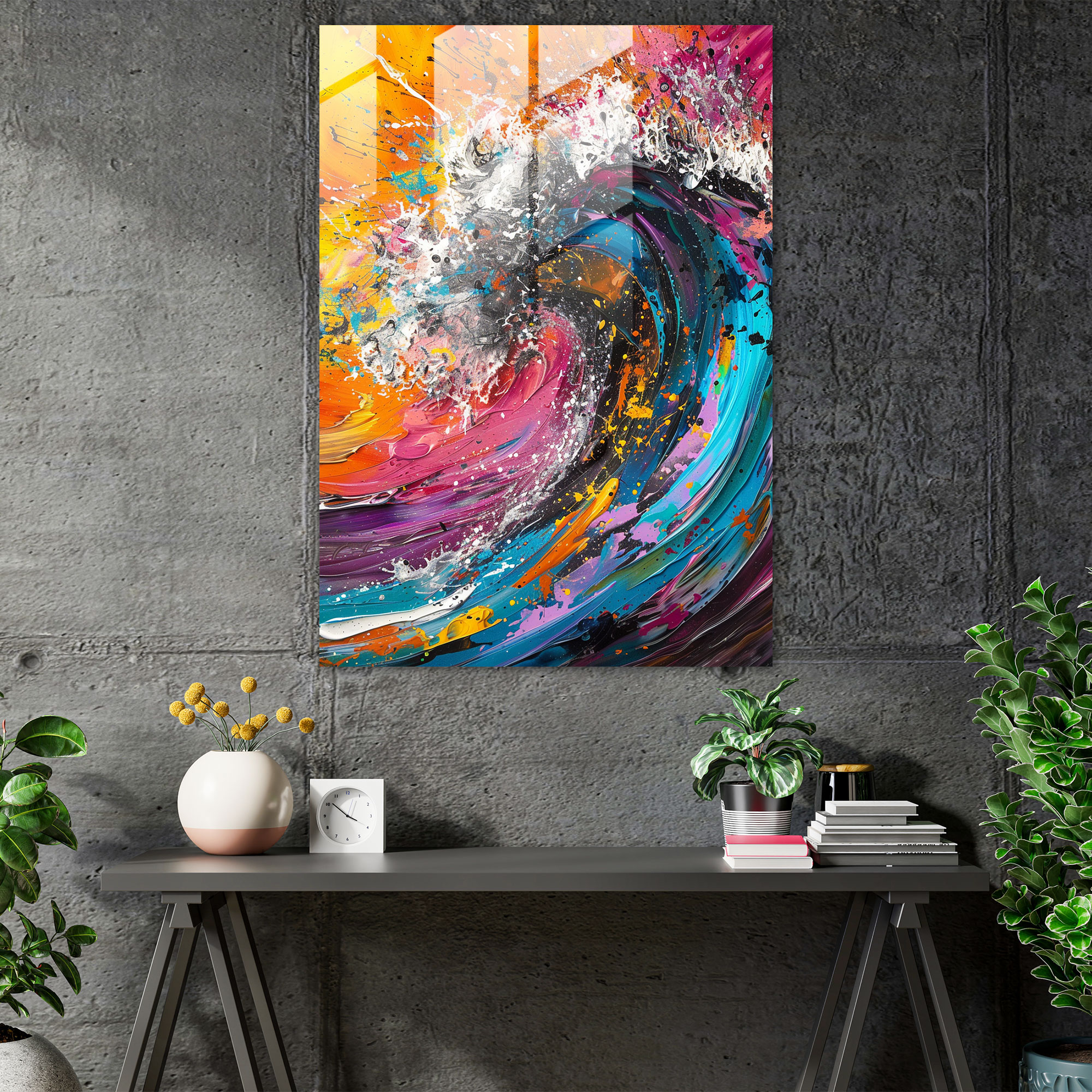 Ashvin Harrison Glass Art - Ashvin Harrison, Wall Decoration, Ashvin Harrison, Glass Art
