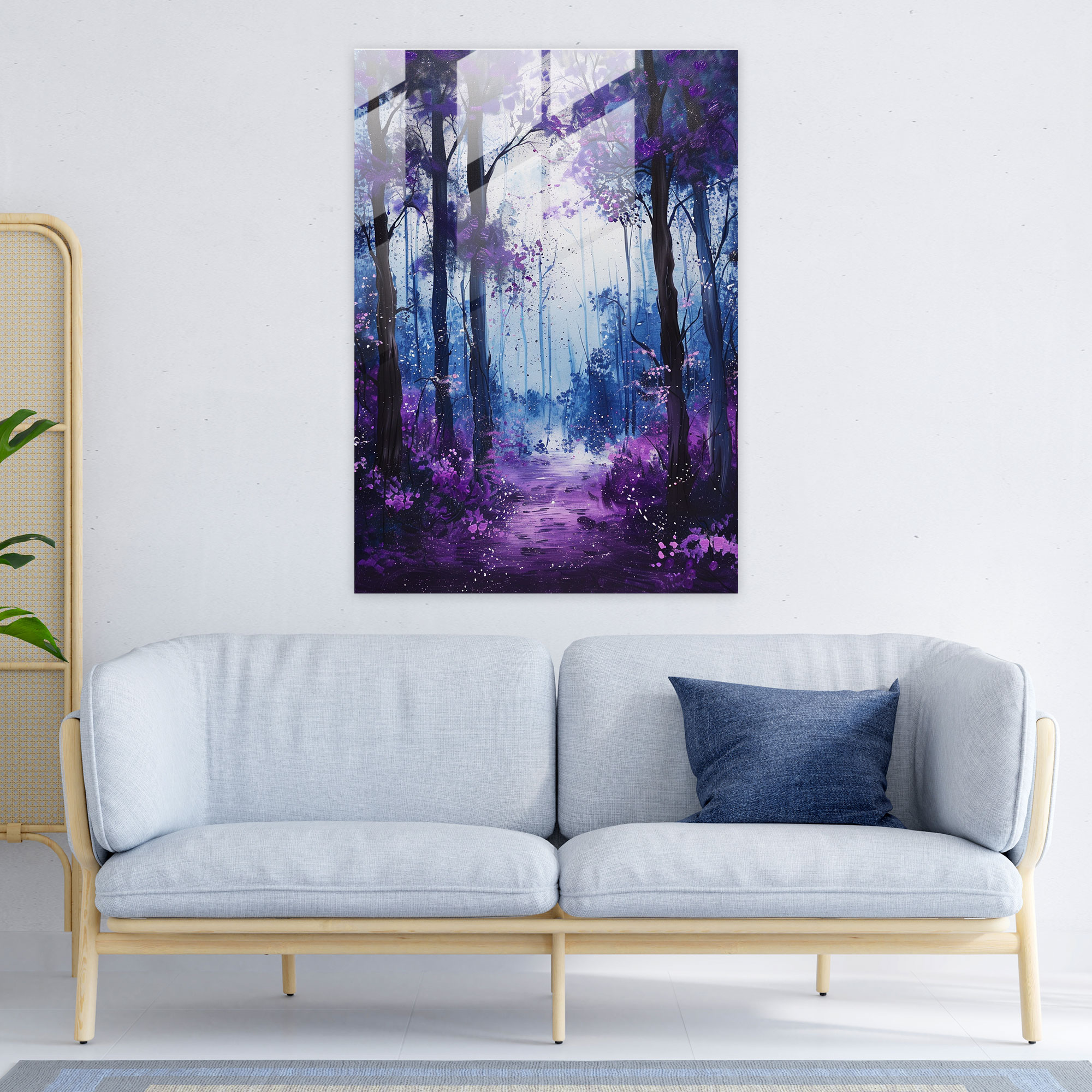 Ashvin Harrison Glass Print - Ashvin Harrison, Glass Wall Art, Glass Print, Wall Decoration