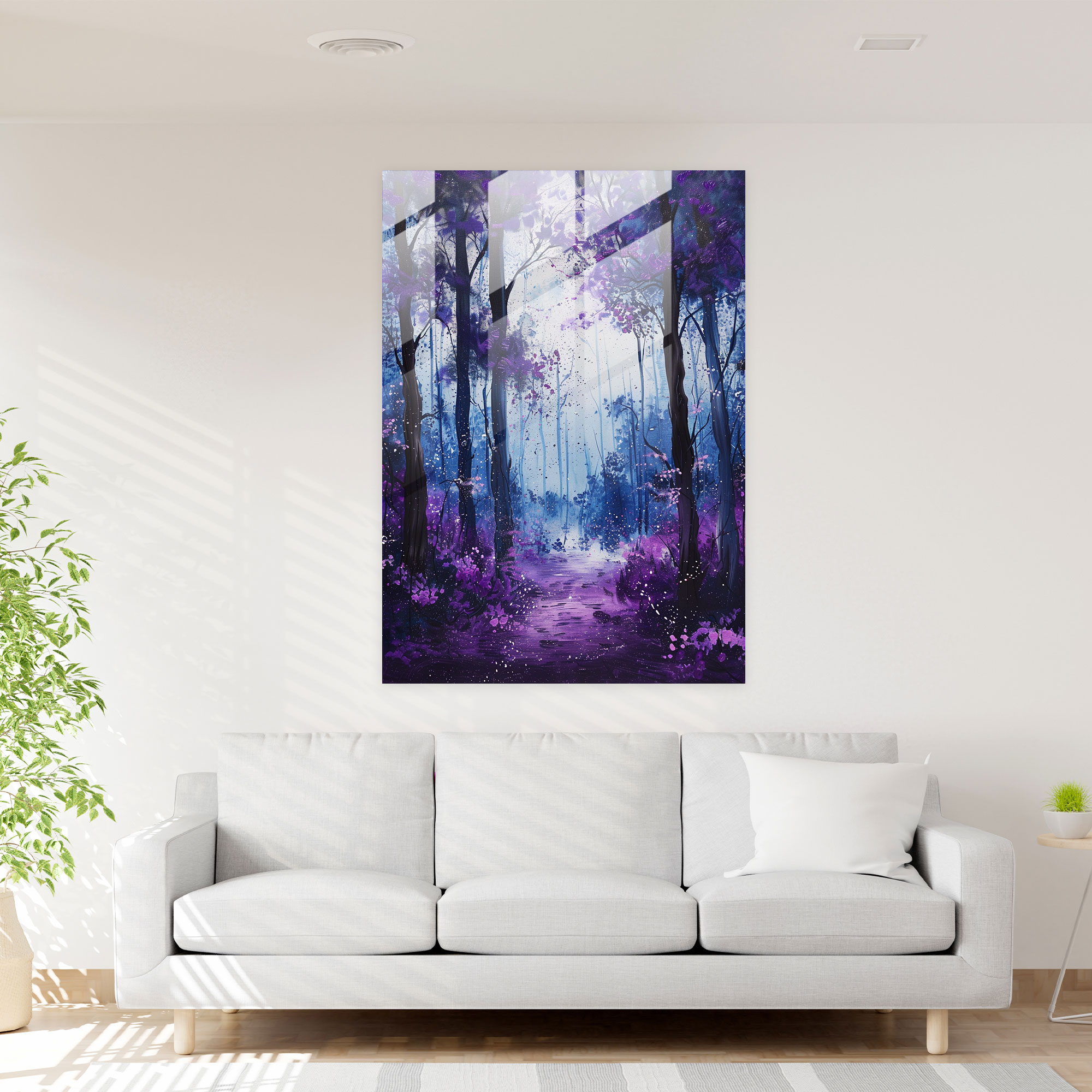 Ashvin Harrison Glass Print - Ashvin Harrison, Glass Wall Art, Glass Print, Wall Decoration