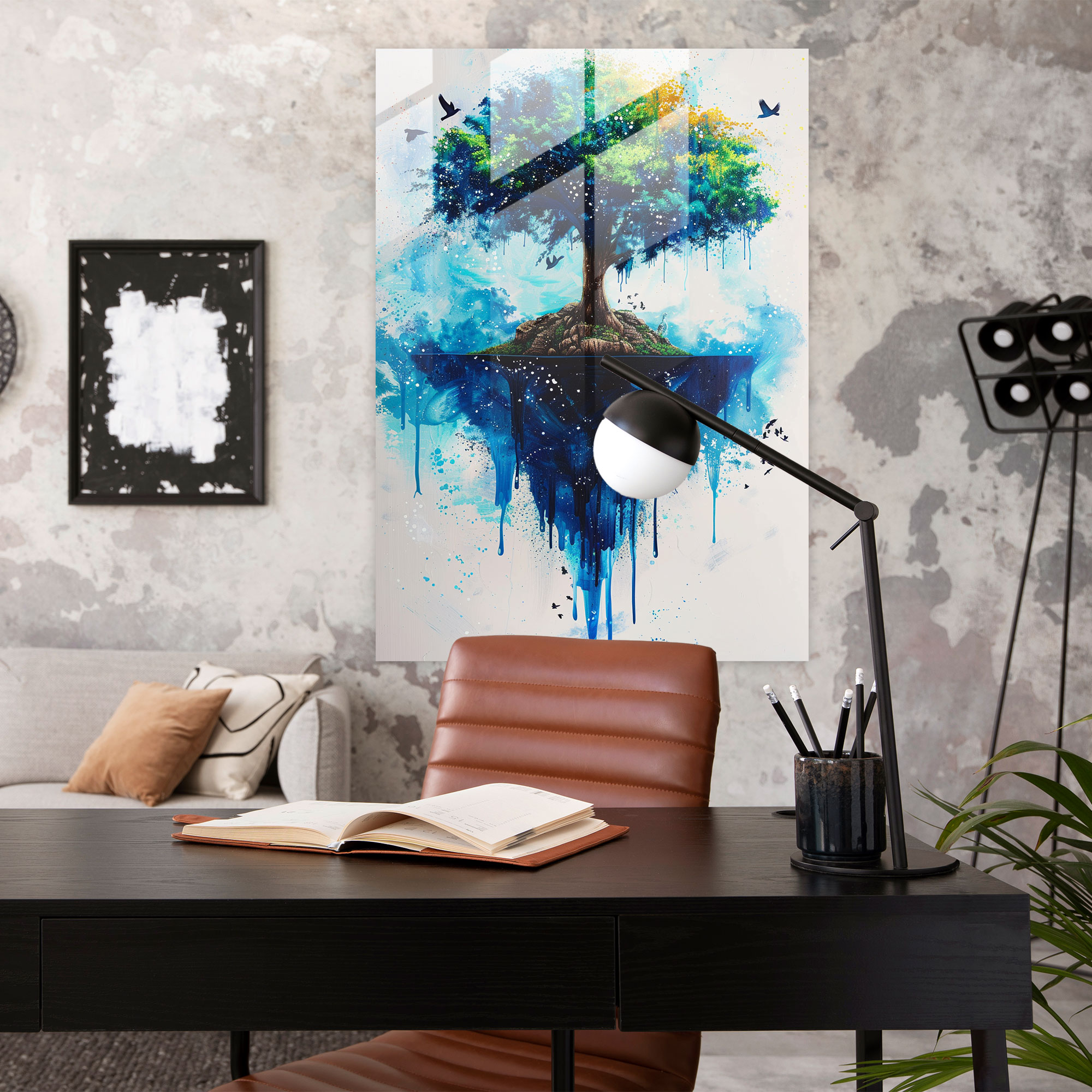 Dreamland Glass Print - Ashvin Harrison, Ashvin Harrison, Home Decoration, Ethereal