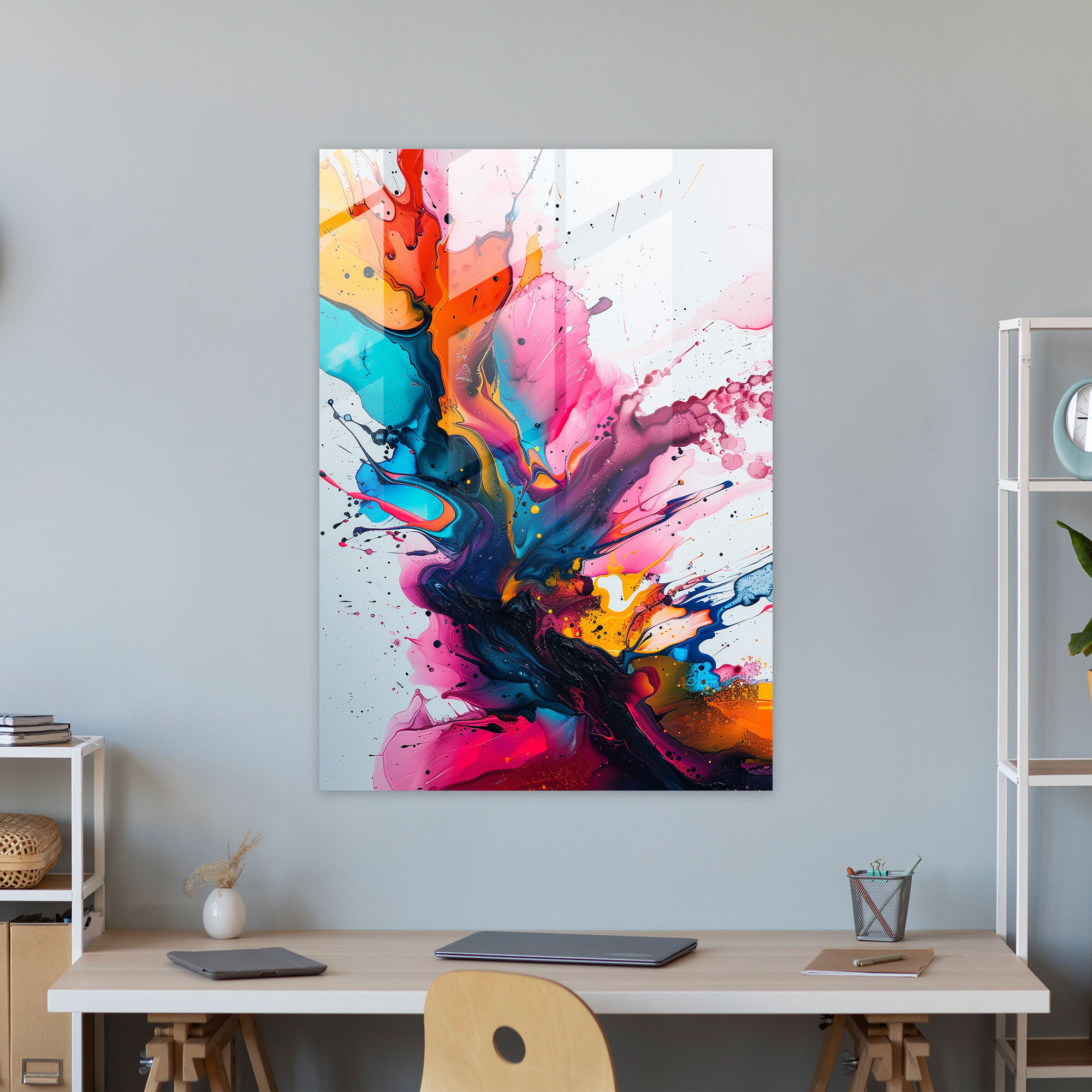 Ashvin Harrison Abstract Glass Wall Art - Ashvin Harrison, Glass Art, Ashvin Harrison, Glass Wall Art
