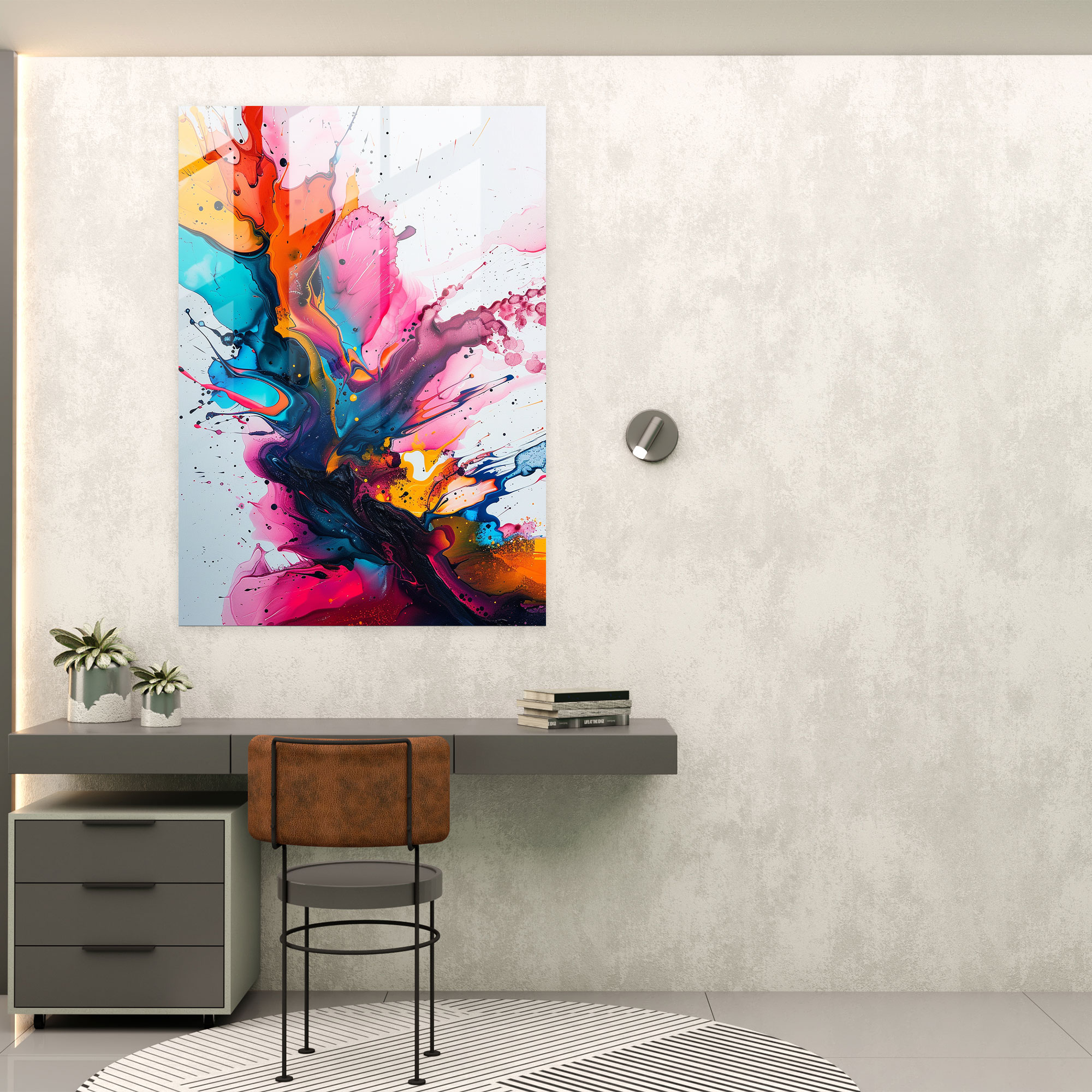 Ashvin Harrison Abstract Glass Wall Art - Ashvin Harrison, Glass Art, Ashvin Harrison, Glass Wall Art