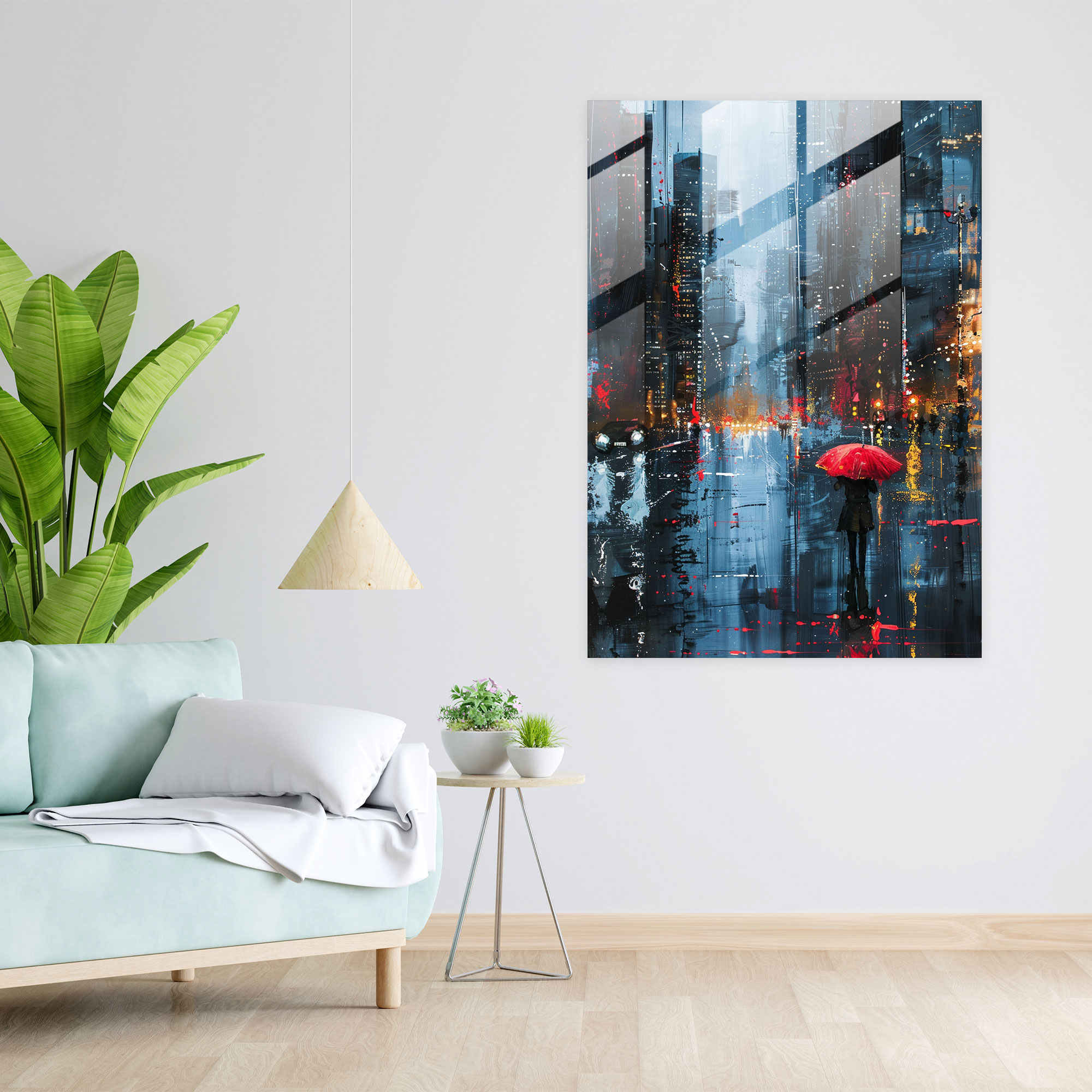 Ashvin Harrison Cityscape Glass Wall Art - Ashvin Harrison, Ashvin Harrison, Wall Decoration, Glass Wall Art
