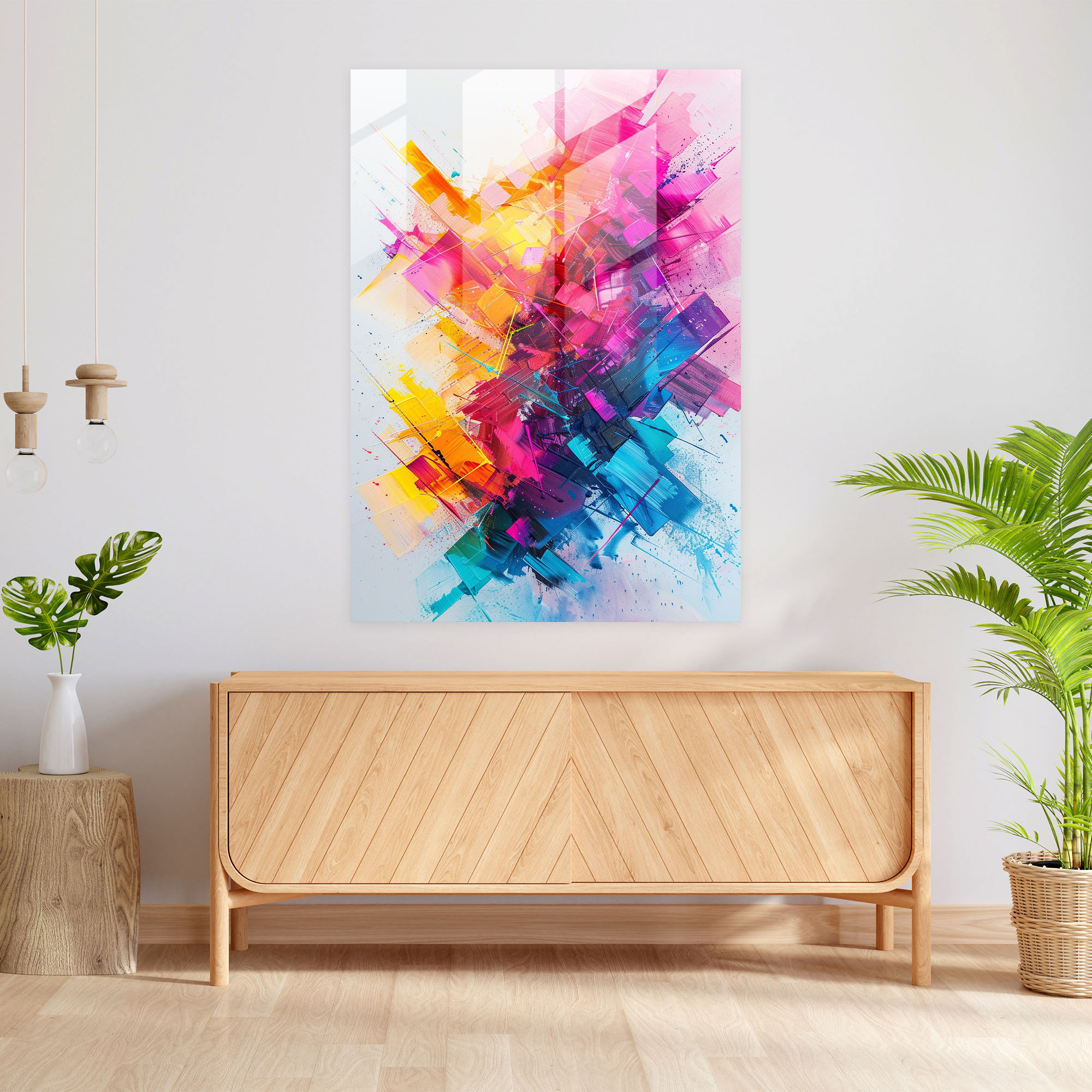 Ashvin Harrison Glass Print - Ashvin Harrison, Glass Art, Glass Print, Home Decoration