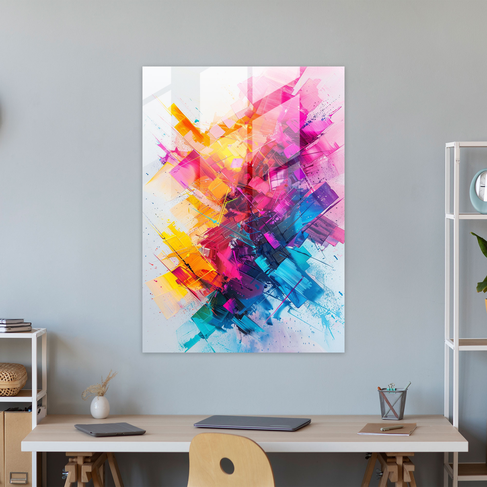 Ashvin Harrison Glass Print - Ashvin Harrison, Glass Art, Glass Print, Home Decoration