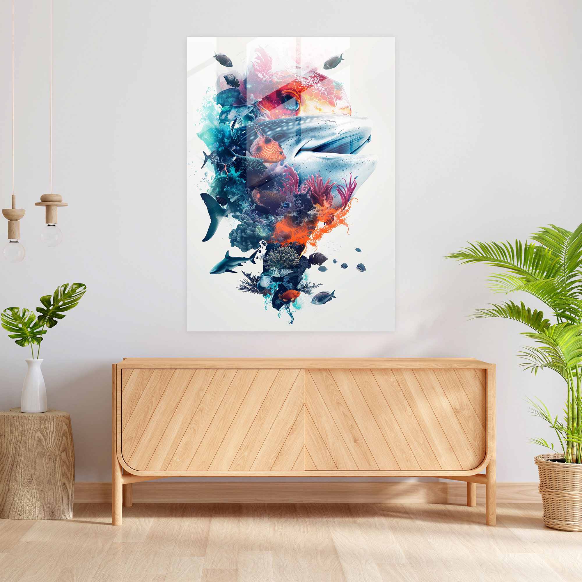 Ashvin Harrison Glass Wall Art - Ashvin Harrison, Wall Decoration, Glass Wall Art, Home Decoration