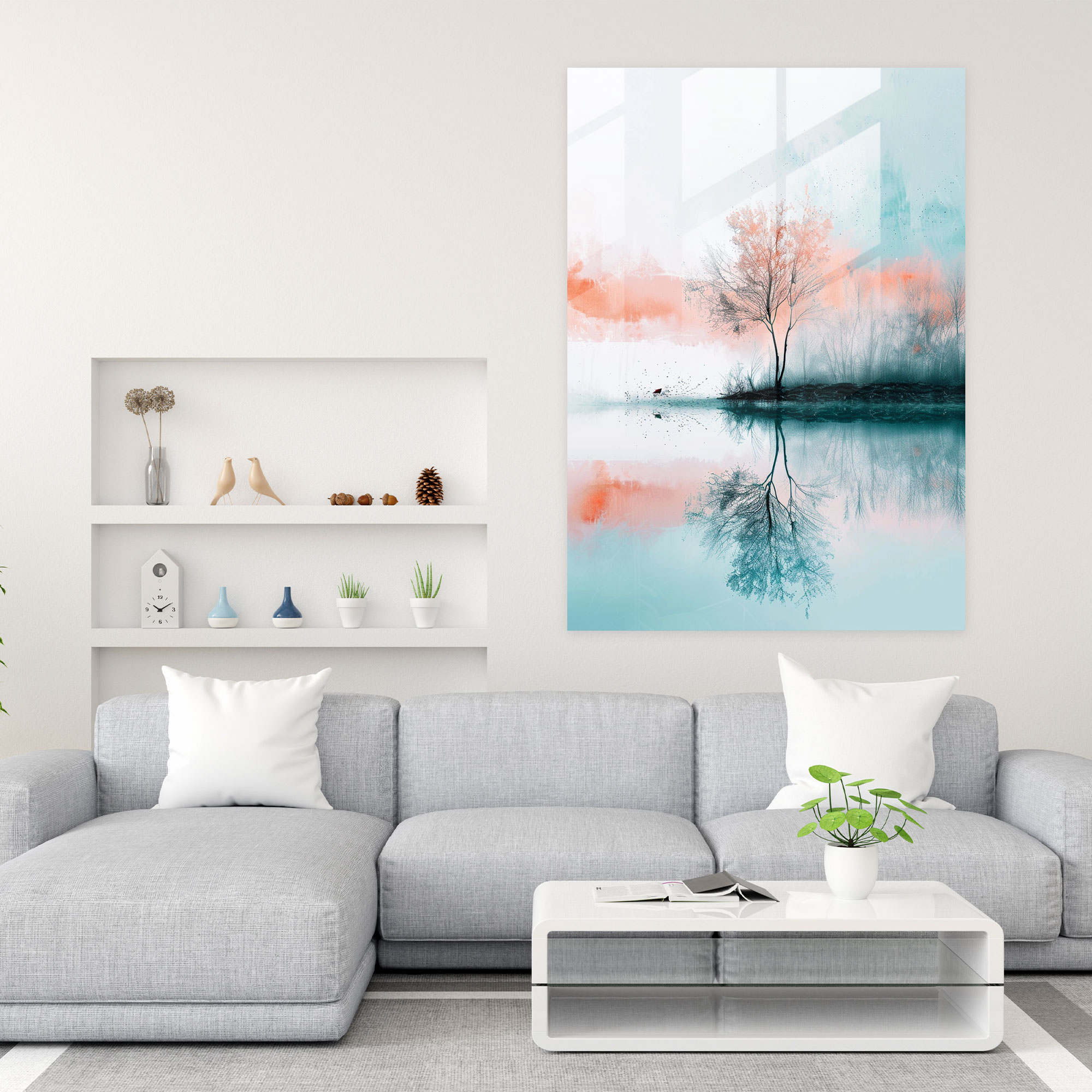Ashvin Harrison Home Decoration - Ashvin Harrison, Modern Art, Wall Decoration, Glass Print
