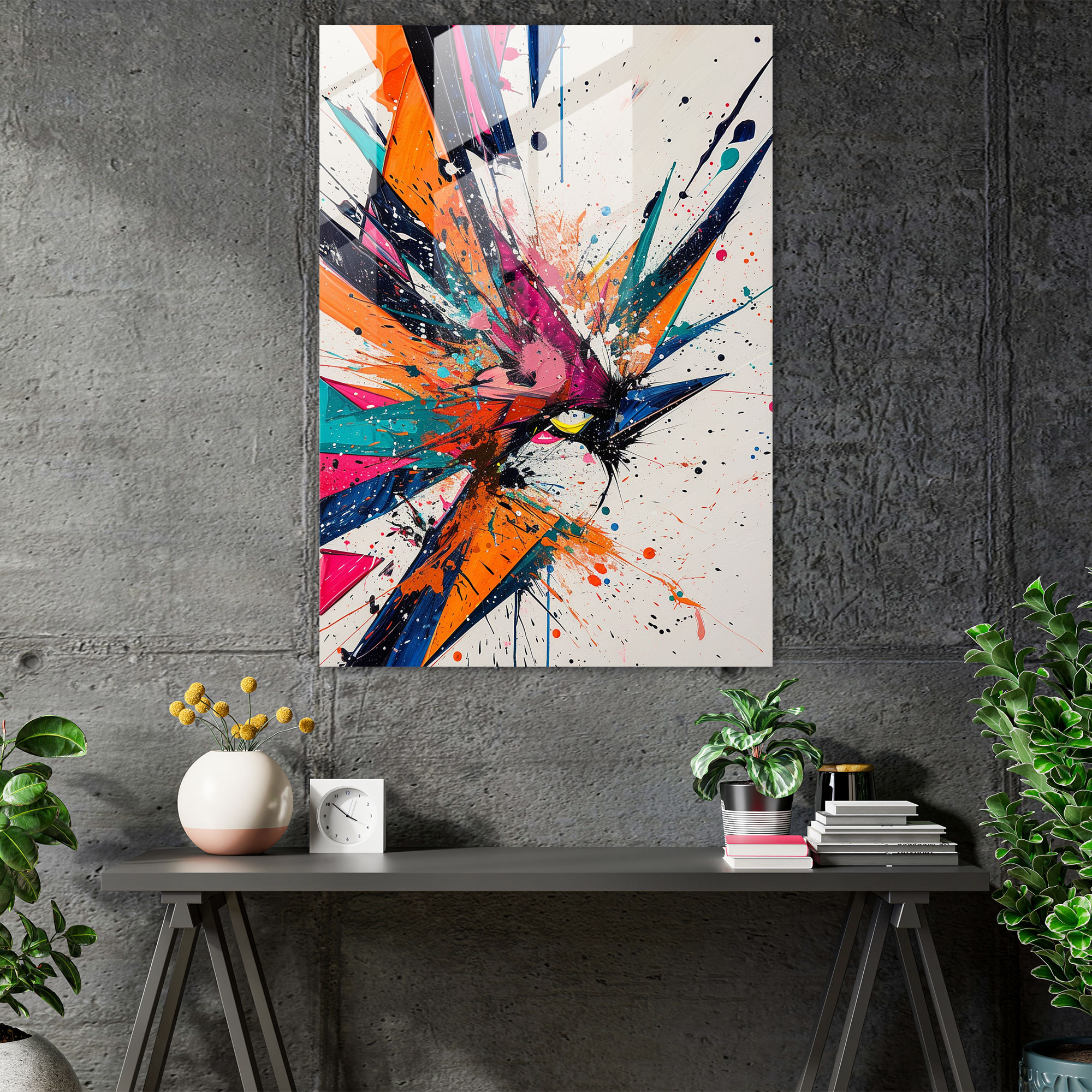 Ashvin Harrison Glass Wall Art - Ashvin Harrison, Home Decoration, Glass Wall Art, Wall Decoration
