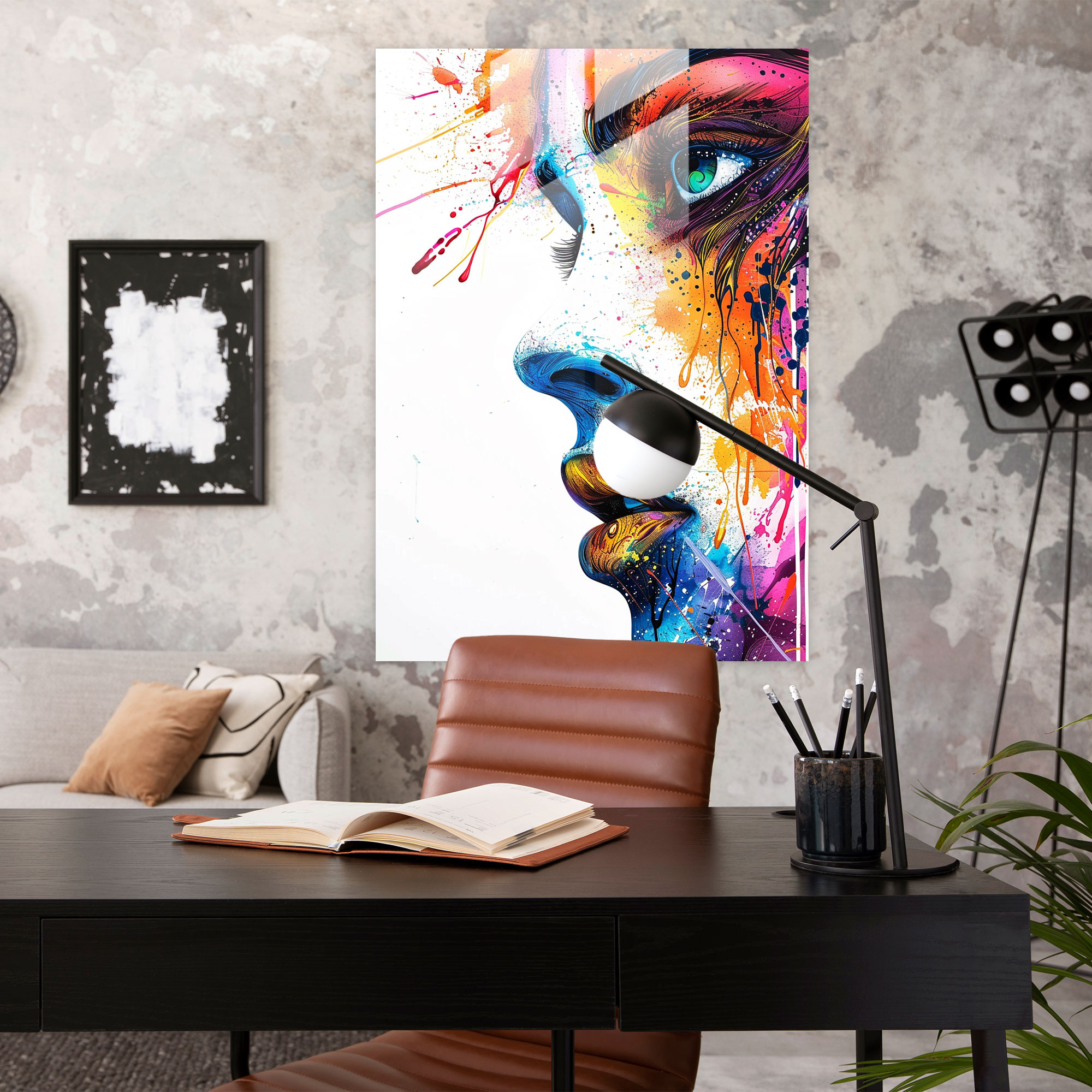 Ashvin Harrison Wall Decoration - Ashvin Harrison, Wall Decoration, Modern Art, Glass Wall Art