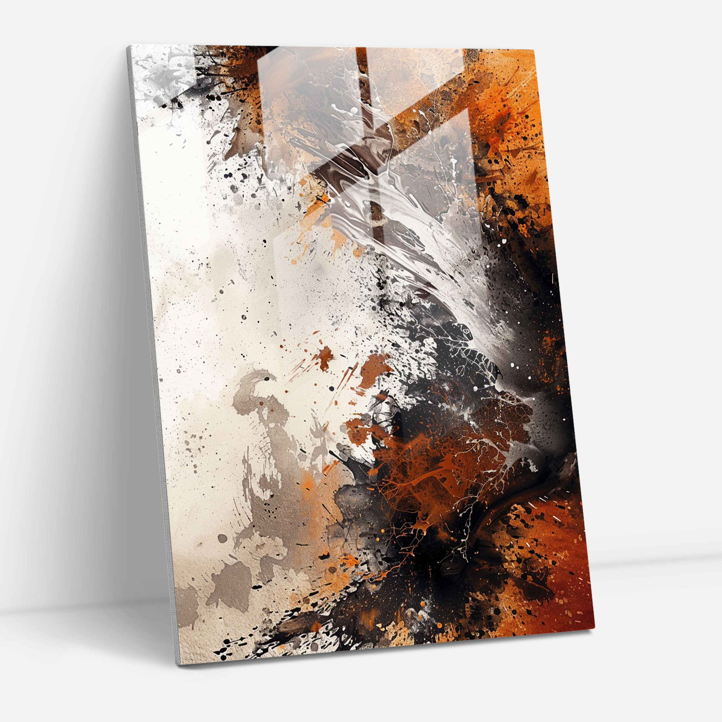 Ashvin Harrison Modern Art - Ashvin Harrison, Glass Print, Glass Art, Wall Decoration
