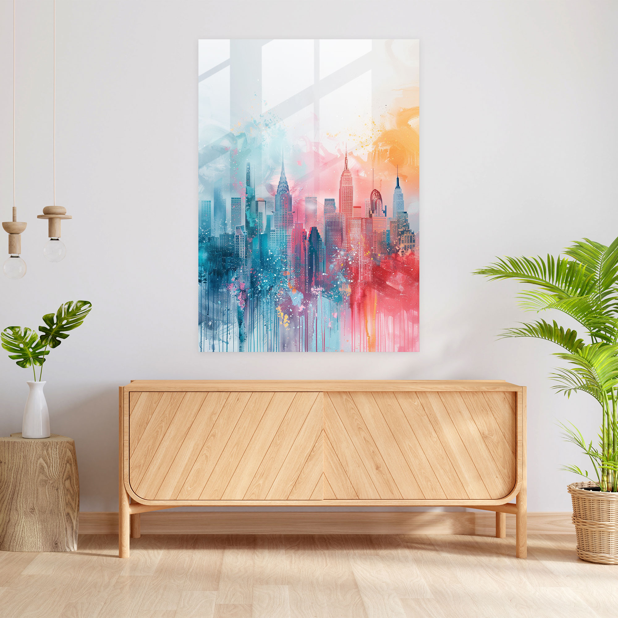 Ashvin Harrison Home Decoration - Ashvin Harrison, Modern Art, Wall Decoration, Glass Print