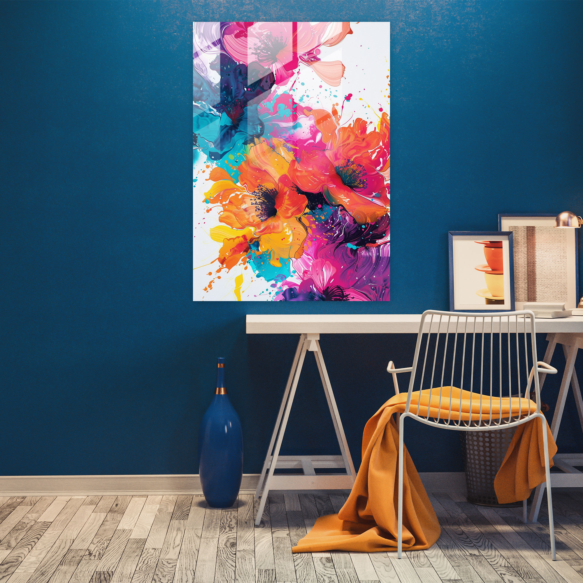 Ashvin Harrison Glass Art - Ashvin Harrison, Glass Art, Modern Art, Home Decoration