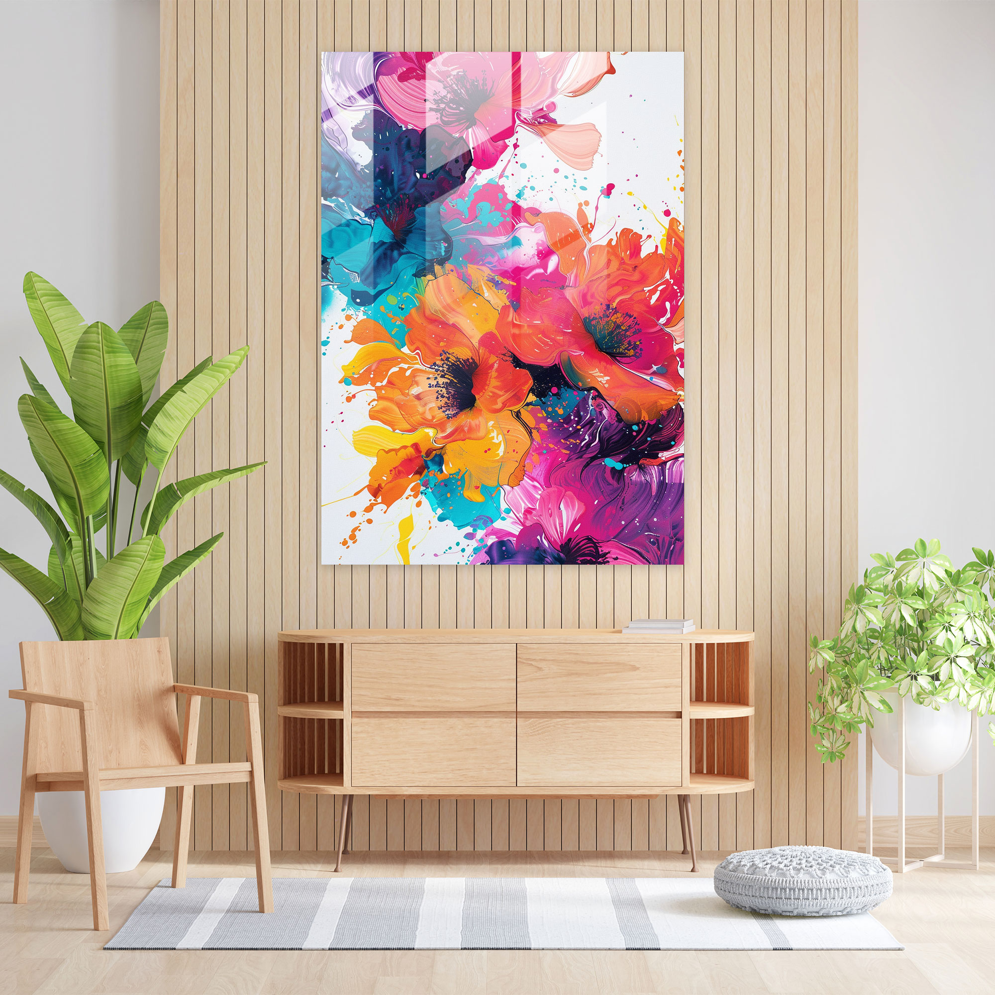 Ashvin Harrison Glass Art - Ashvin Harrison, Glass Art, Modern Art, Home Decoration