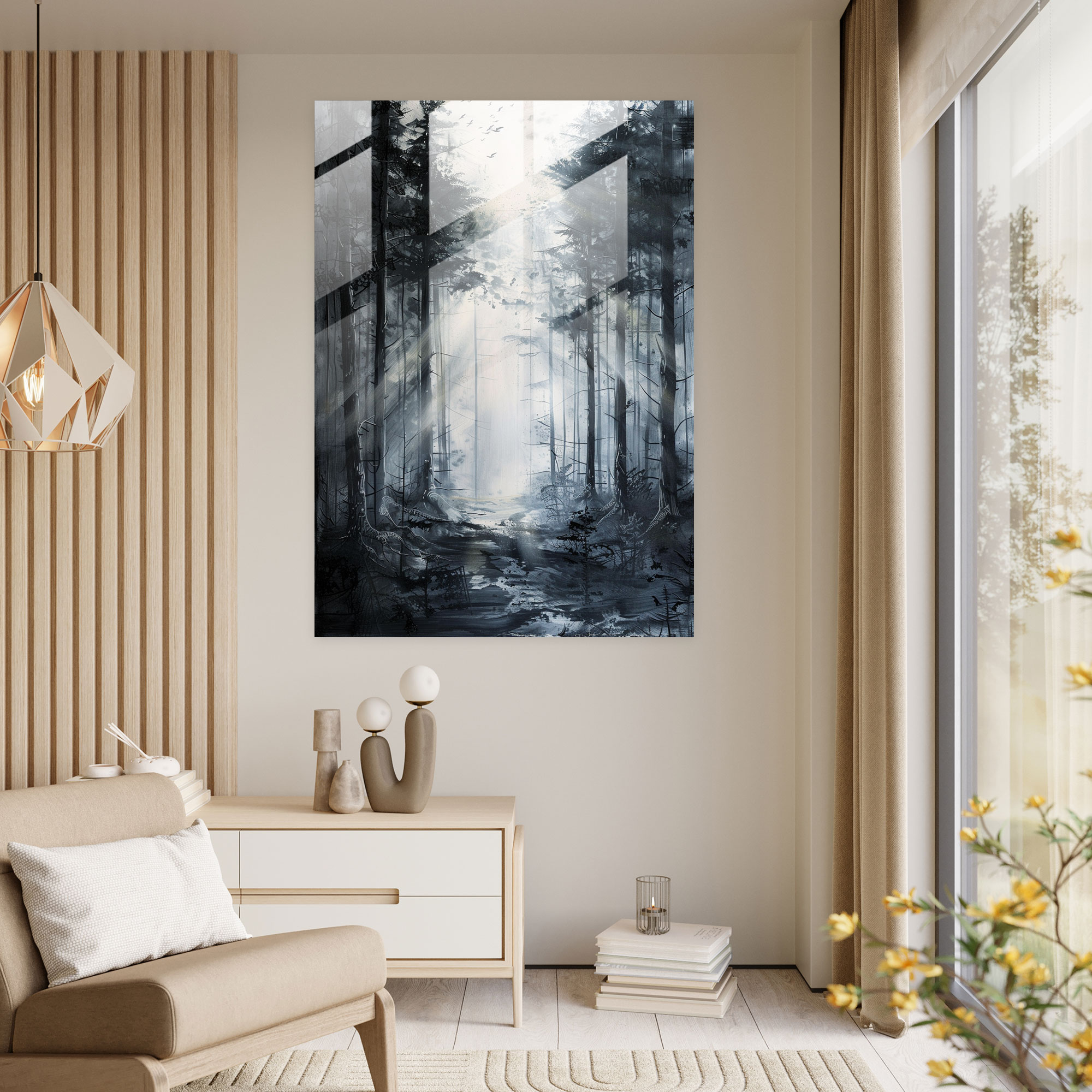 Ashvin Harrison Glass Print Home Decoration - Ashvin Harrison, Glass Print, Home Decoration, Modern Art
