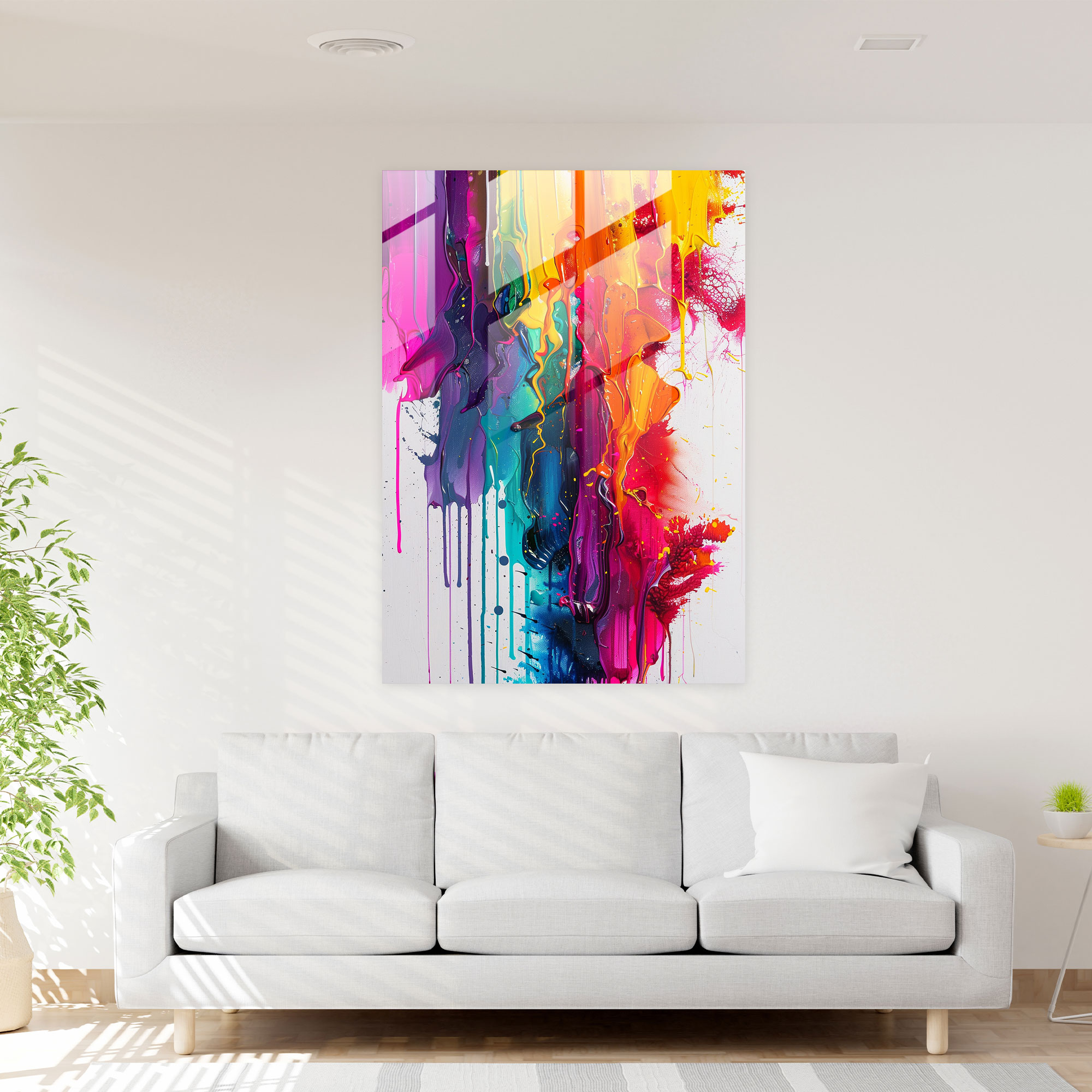 Ashvin Harrison Glass Wall Art Modern Art - Ashvin Harrison, Wall Decoration, Glass Wall Art, Glass Art