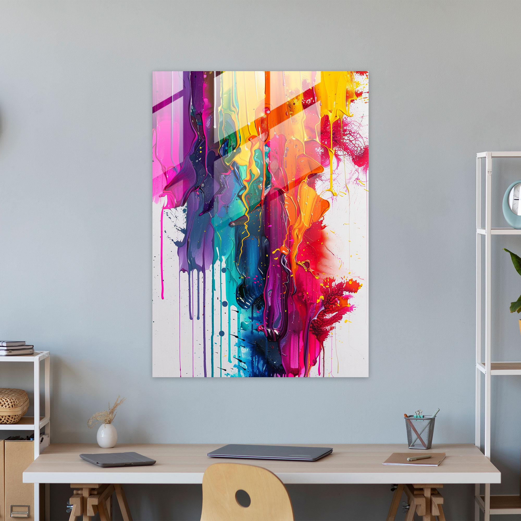 Ashvin Harrison Glass Wall Art Modern Art - Ashvin Harrison, Wall Decoration, Glass Wall Art, Glass Art