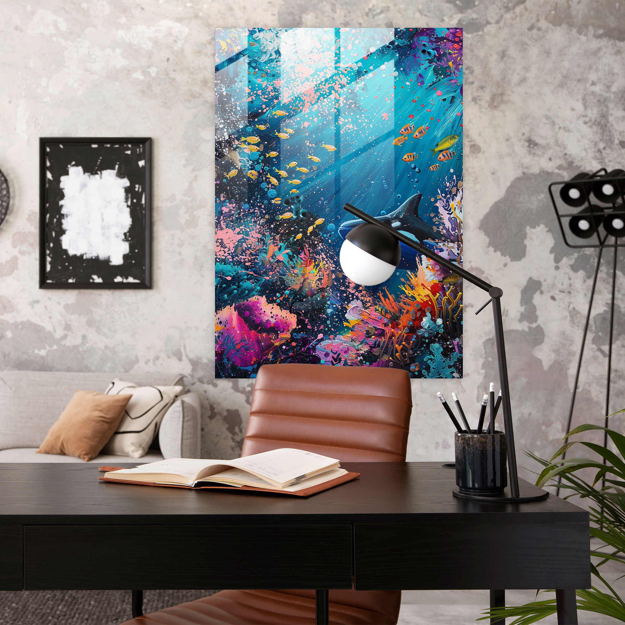 Ashvin Harrison Wall Decoration: Whimsical Underwater - Ashvin Harrison, Ashvin Harrison, Home Decoration, Modern Art