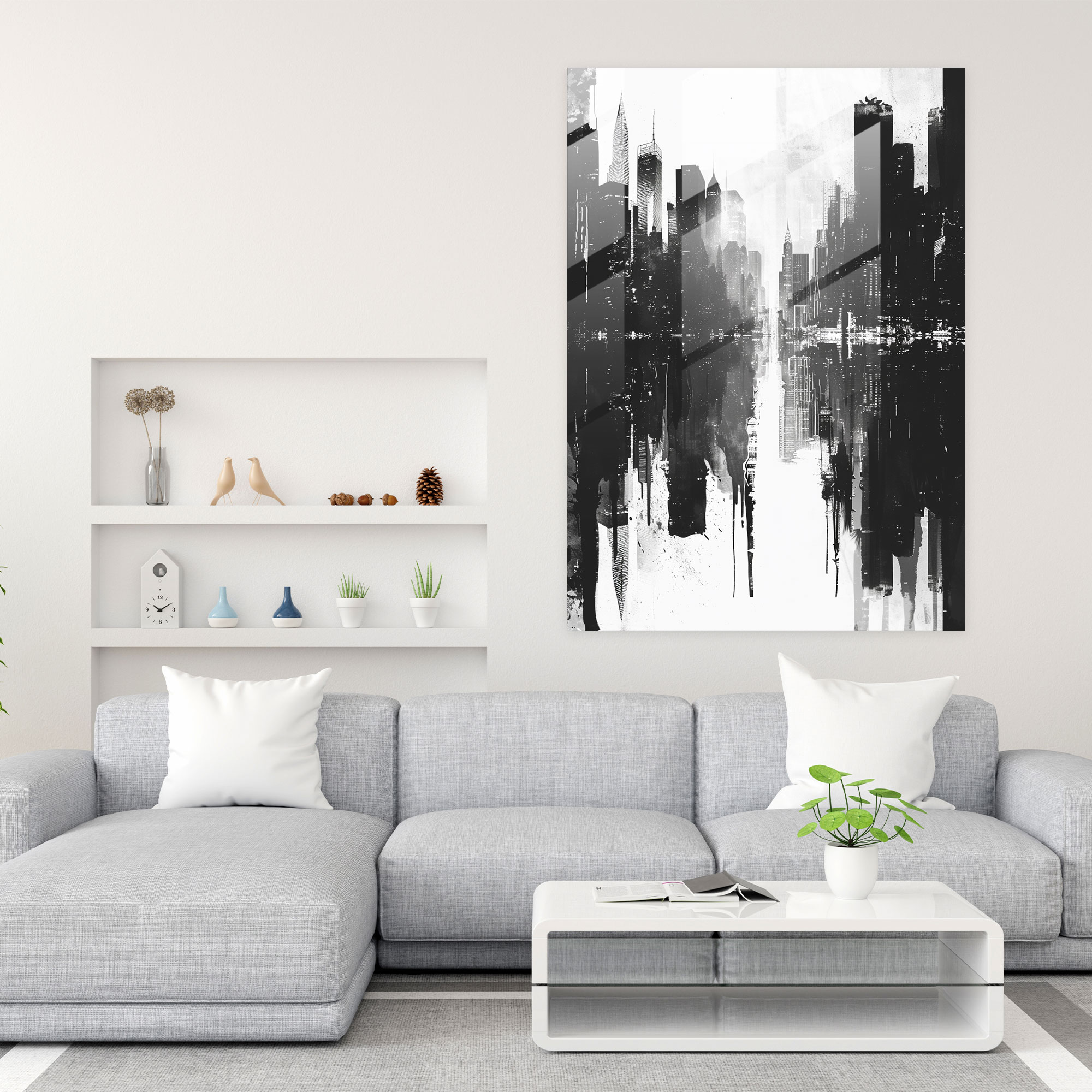 Ashvin Harrison Glass Art - Ashvin Harrison, Modern Art, Glass Art, Wall Decoration