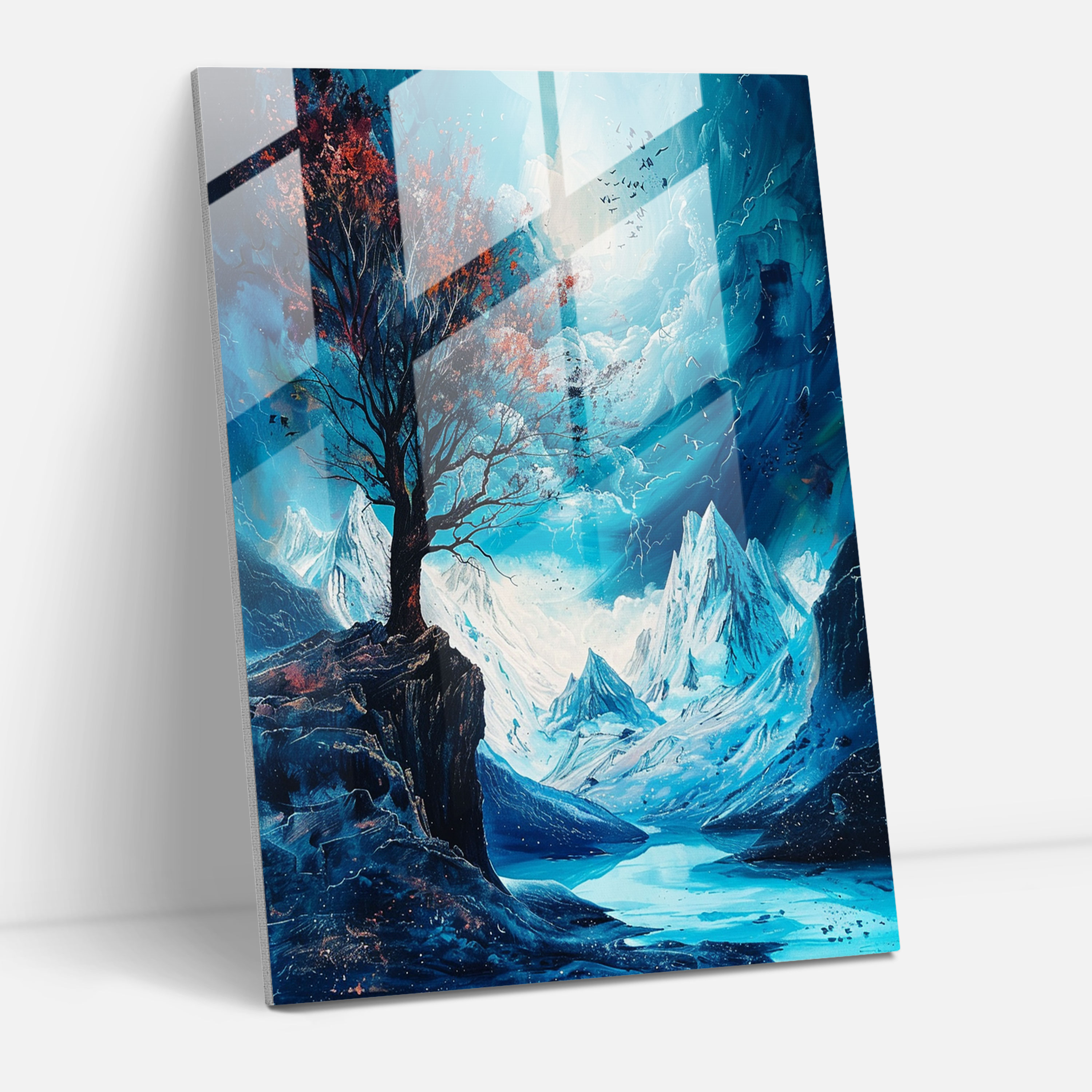 Ashvin Harrison Surreal Glass Wall Art - Ashvin Harrison, Glass Wall Art, Wall Decoration, Home Decoration