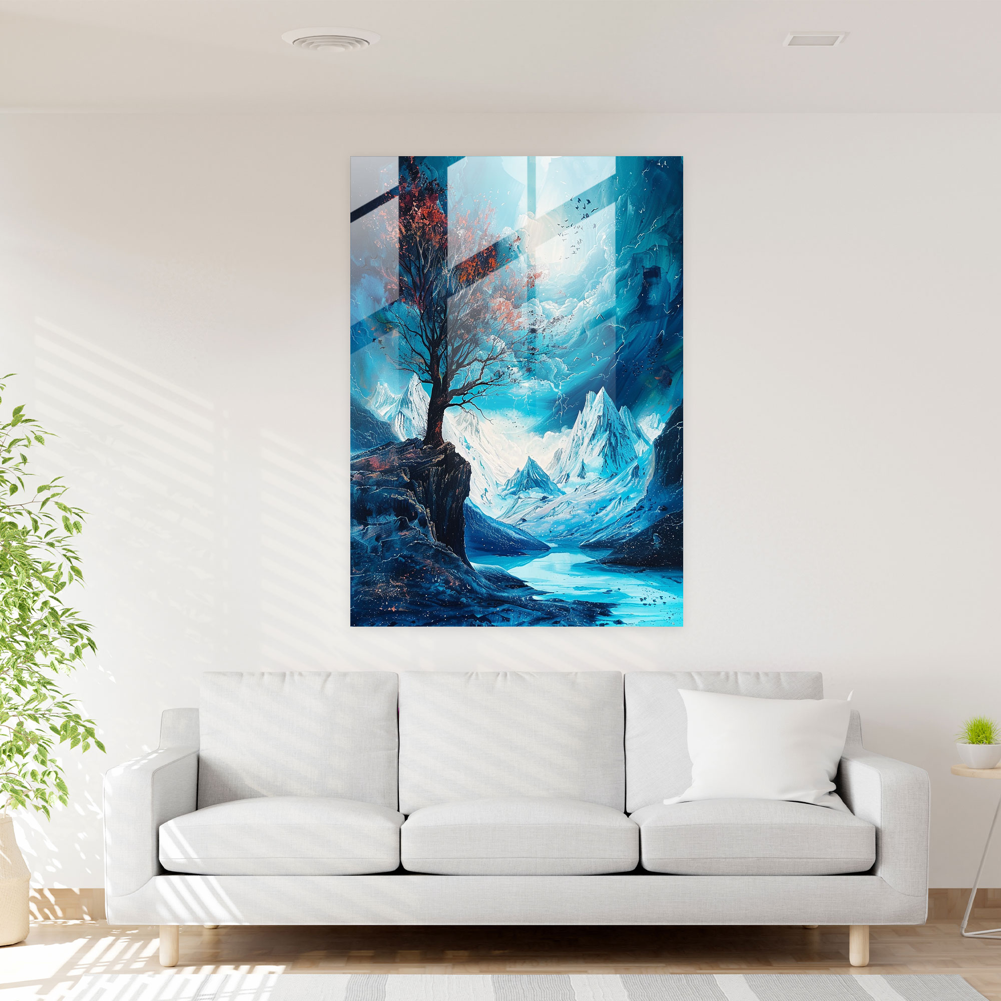 Ashvin Harrison Surreal Glass Wall Art - Ashvin Harrison, Glass Wall Art, Wall Decoration, Home Decoration