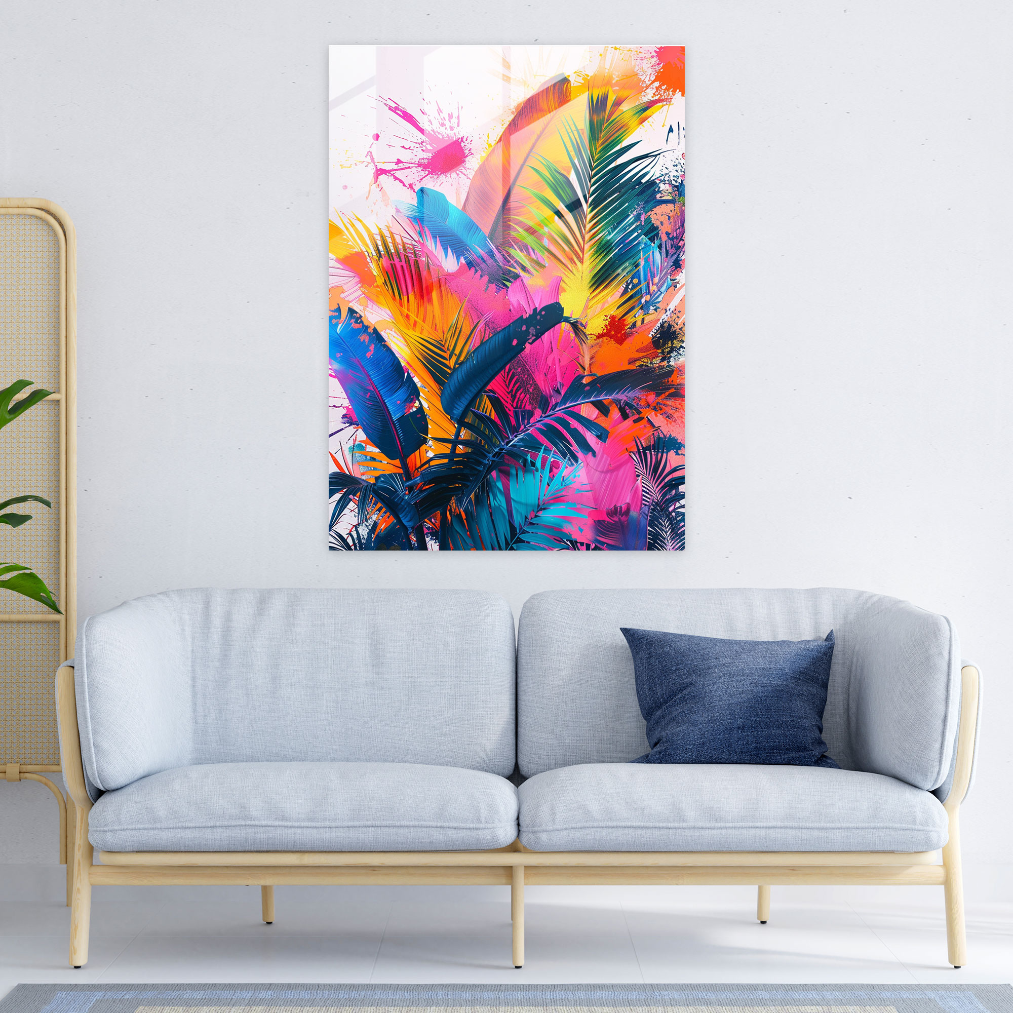 Ashvin Harrison Botanical Glass Print - Ashvin Harrison, Glass Wall Art, Ashvin Harrison, Glass Print