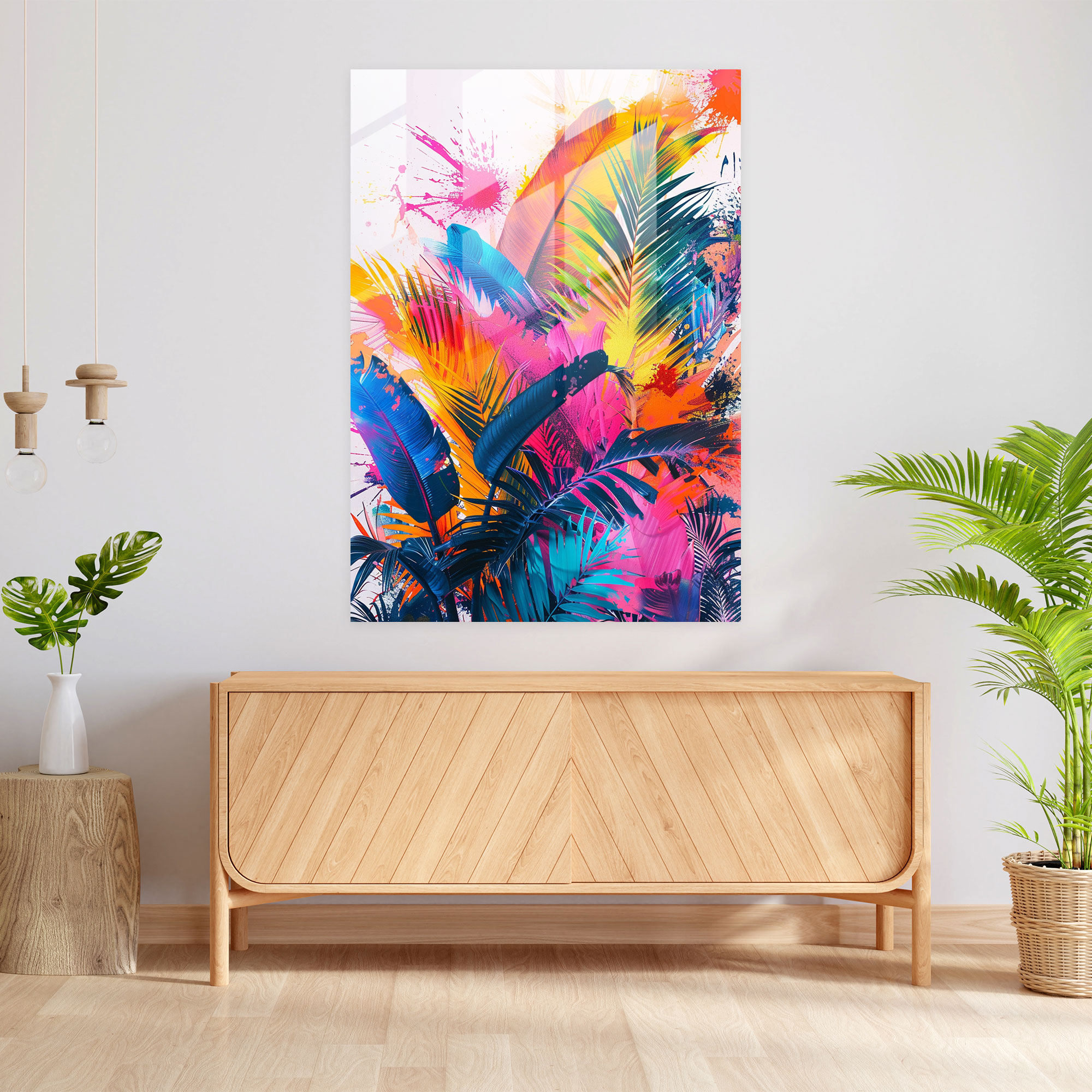 Ashvin Harrison Botanical Glass Print - Ashvin Harrison, Glass Wall Art, Ashvin Harrison, Glass Print
