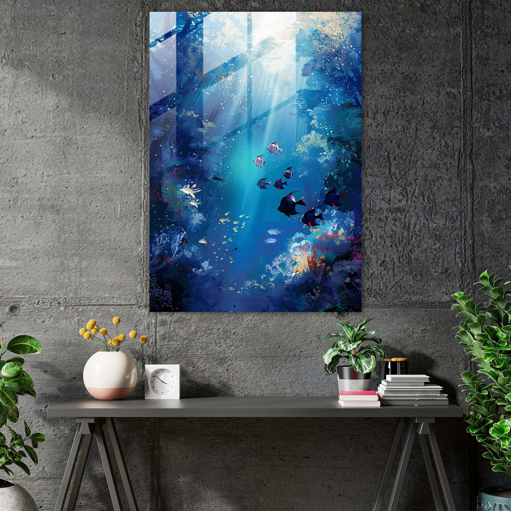 Ashvin Harrison Marine Glass Wall Art - Ashvin Harrison, Glass Print, Underwater, Glass Wall Art