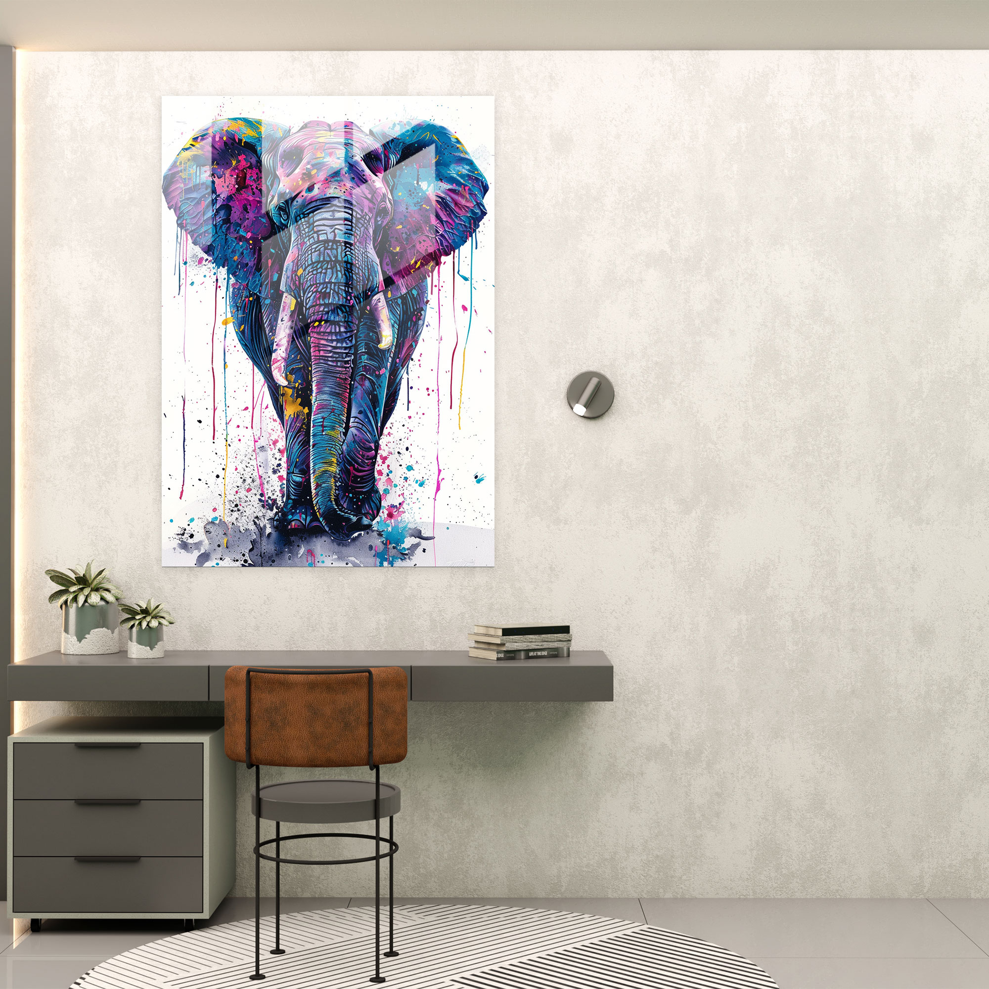 Ashvin Harrison Glass Wall Art: Animal Kingdom - Ashvin Harrison, Home Decoration, Ashvin Harrison, Glass Wall Art