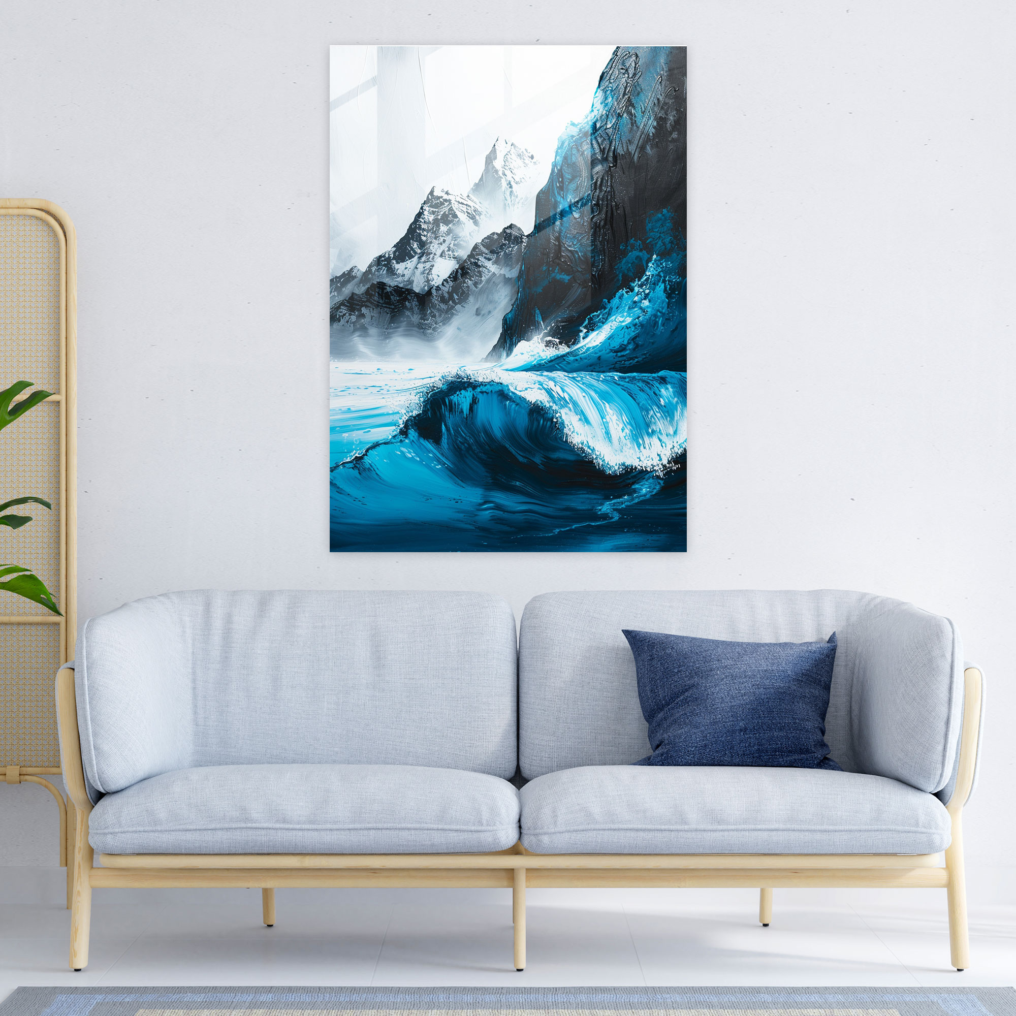 Ashvin Harrison Glass Wall Art - Surreal Dreamlike Landscapes - Ashvin Harrison, Wall Decoration, Glass Art, Ashvin Harrison