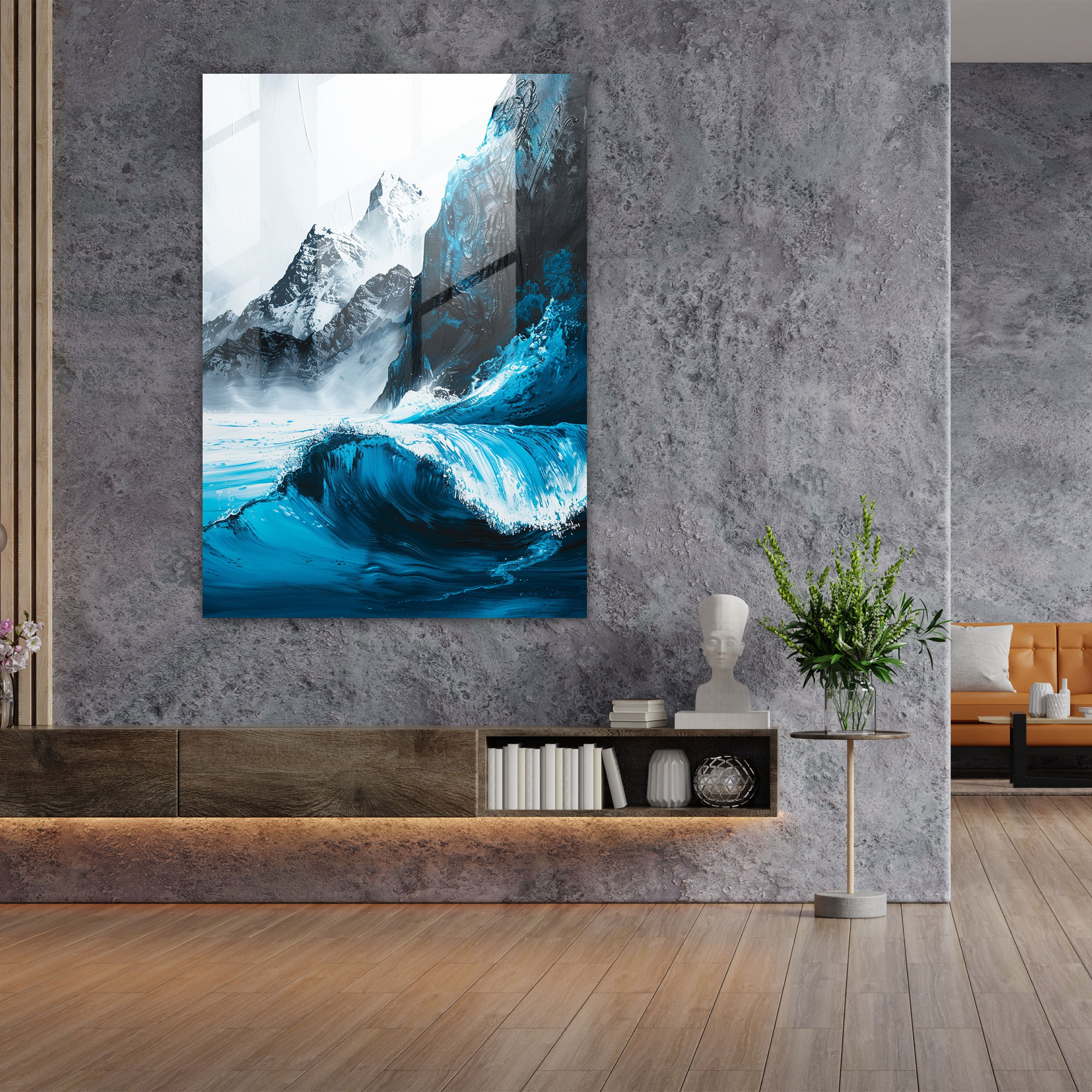 Ashvin Harrison Glass Wall Art - Surreal Dreamlike Landscapes - Ashvin Harrison, Wall Decoration, Glass Art, Ashvin Harrison