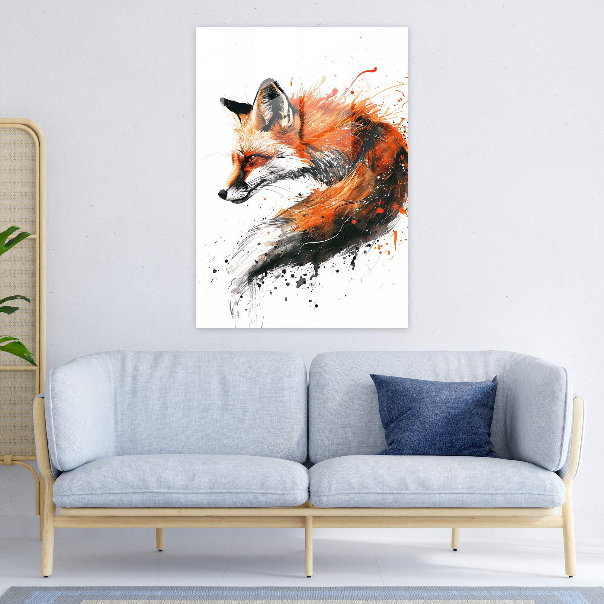 Ashvin Harrison Wall Decoration - Whimsical Animal Illustrations - Ashvin Harrison, Ashvin Harrison, Glass Art, Wall Decoration