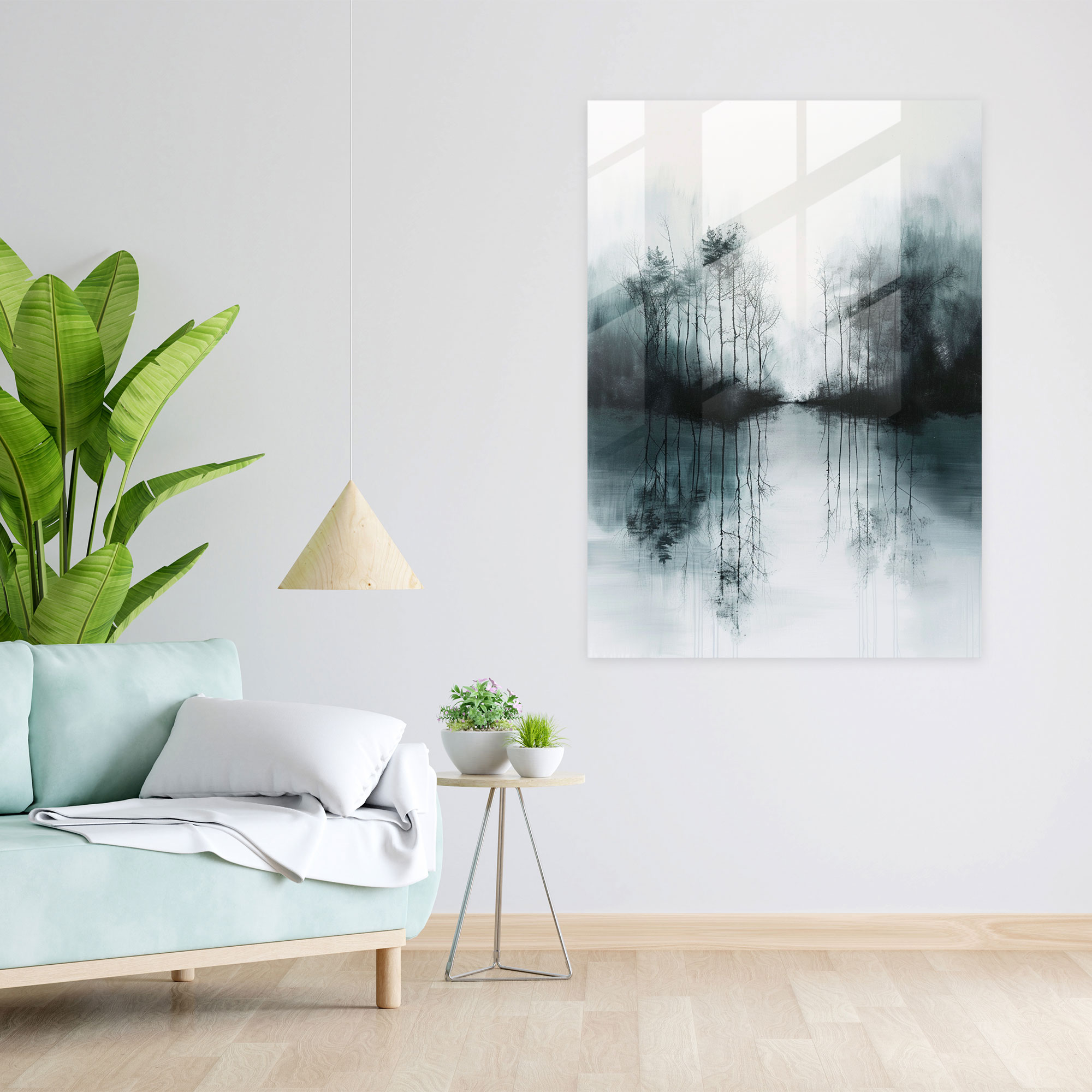 Ashvin Harrison Wall Decoration Minimalist Landscape Design - Ashvin Harrison, Glass Print, Wall Decoration, Minimalist Art