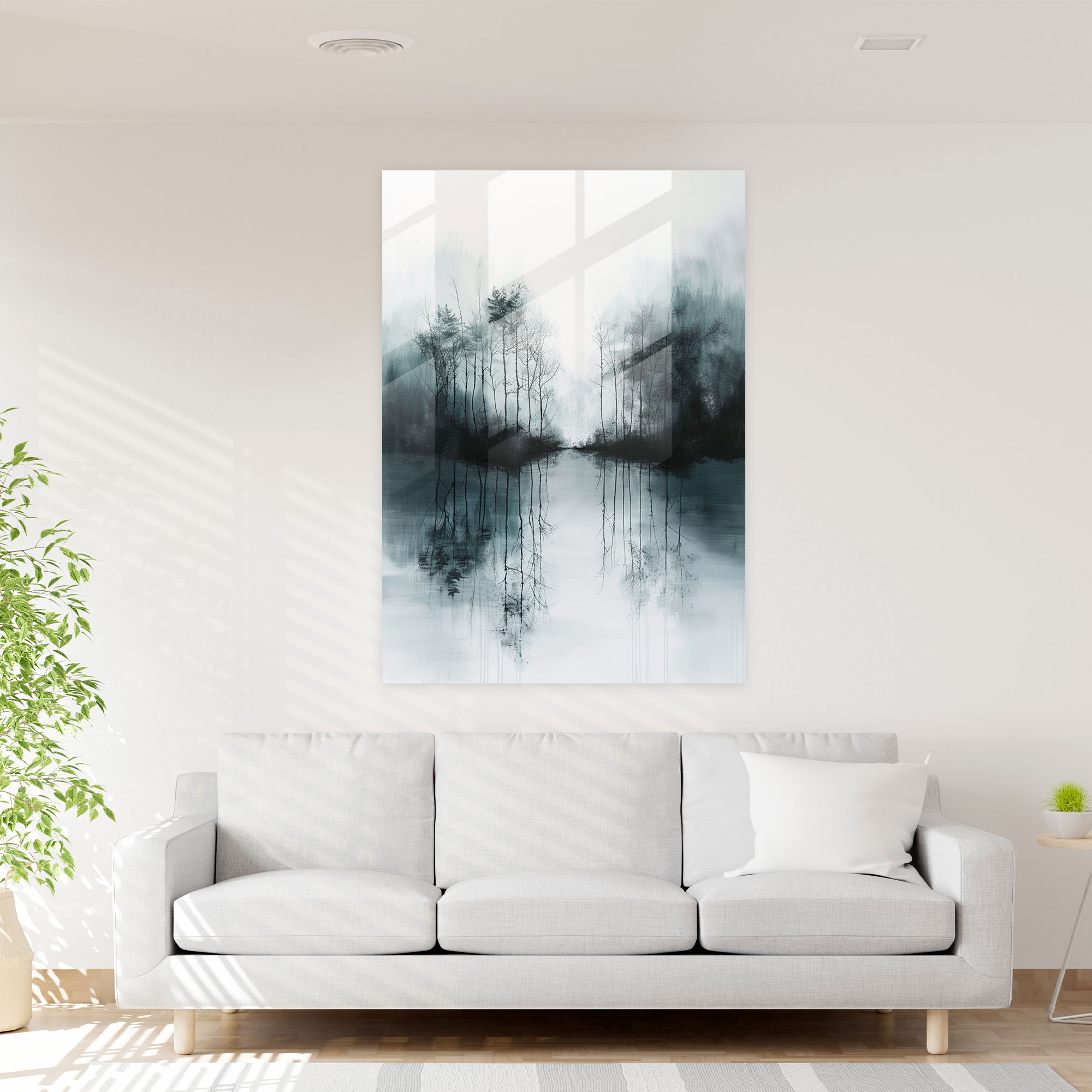 Ashvin Harrison Wall Decoration Minimalist Landscape Design - Ashvin Harrison, Glass Print, Wall Decoration, Minimalist Art