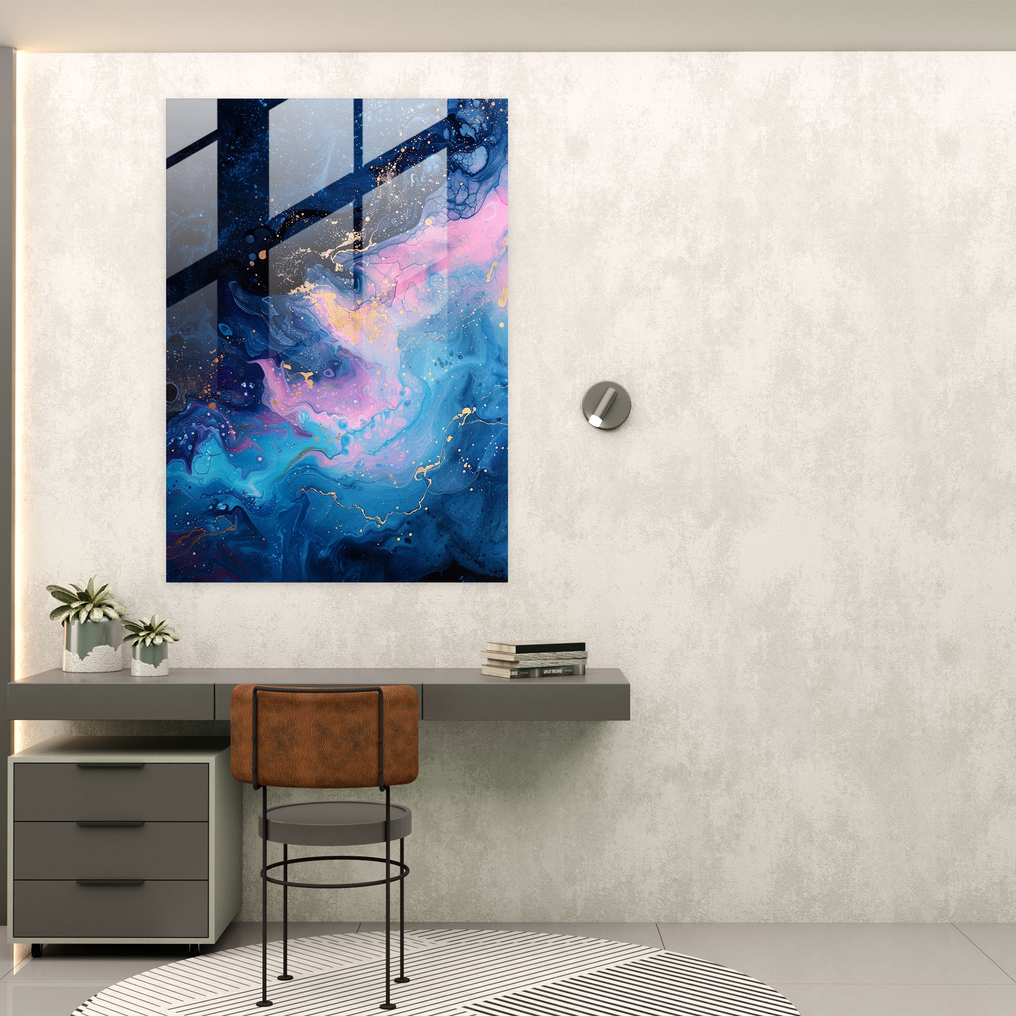 Ashvin Harrison Glass Print: Ethereal Celestial Bodies - Ashvin Harrison, Wall Decoration, Glass Print, Ethereal Celestial Bodies