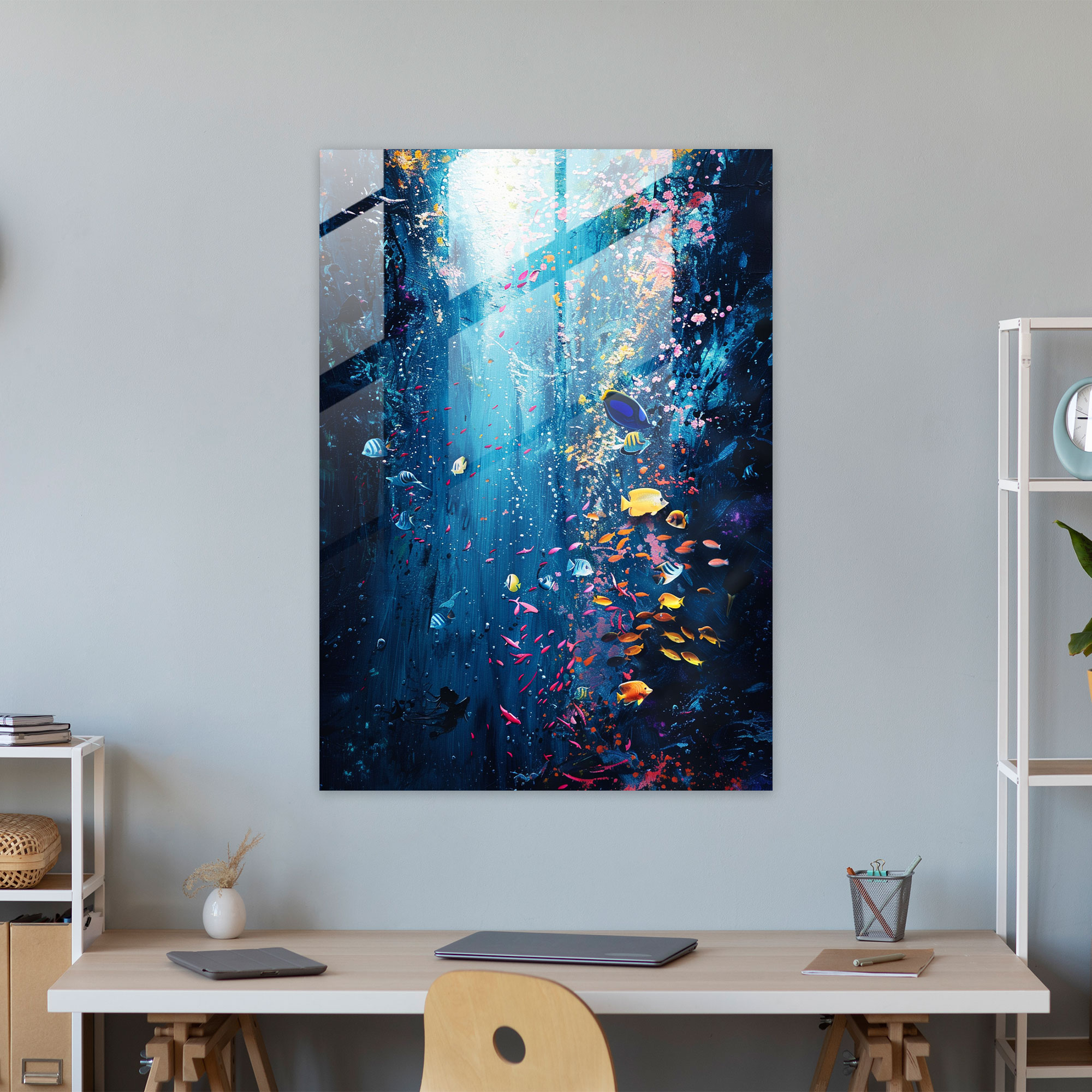 Underwater Oasis Home Decoration - Ashvin Harrison, Home Decoration, Underwater World, Ashvin Harrison
