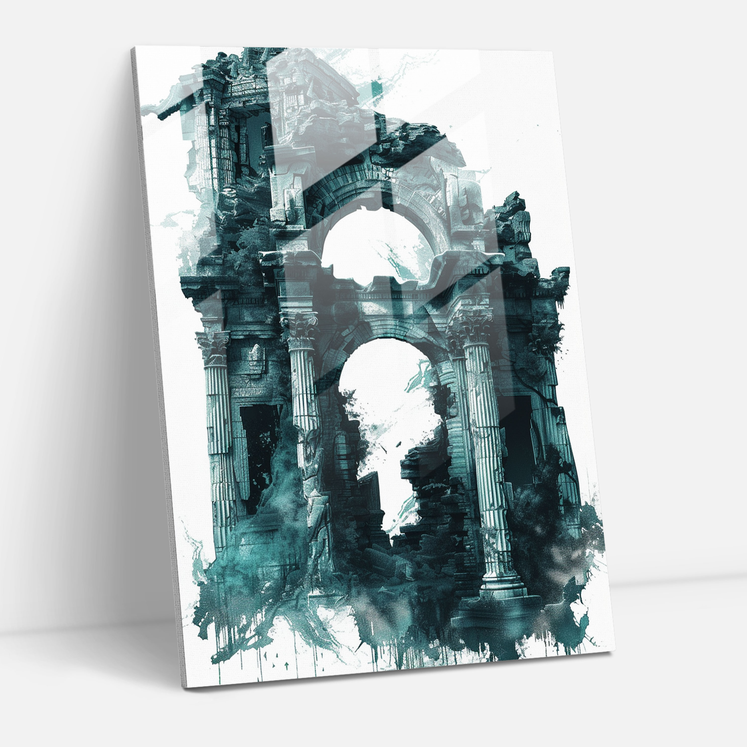 Ruins Revival Home Decoration - Ashvin Harrison, Home Decoration, Glass Print, Ashvin Harrison