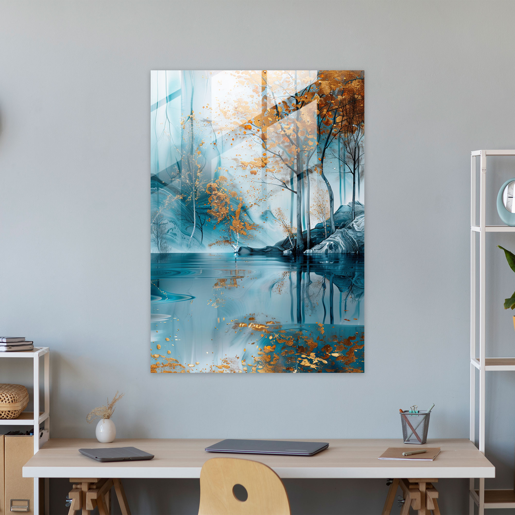 Ethereal Essence Glass Art - Ashvin Harrison, Glass Art, Ashvin Harrison, Ethereal Landscapes