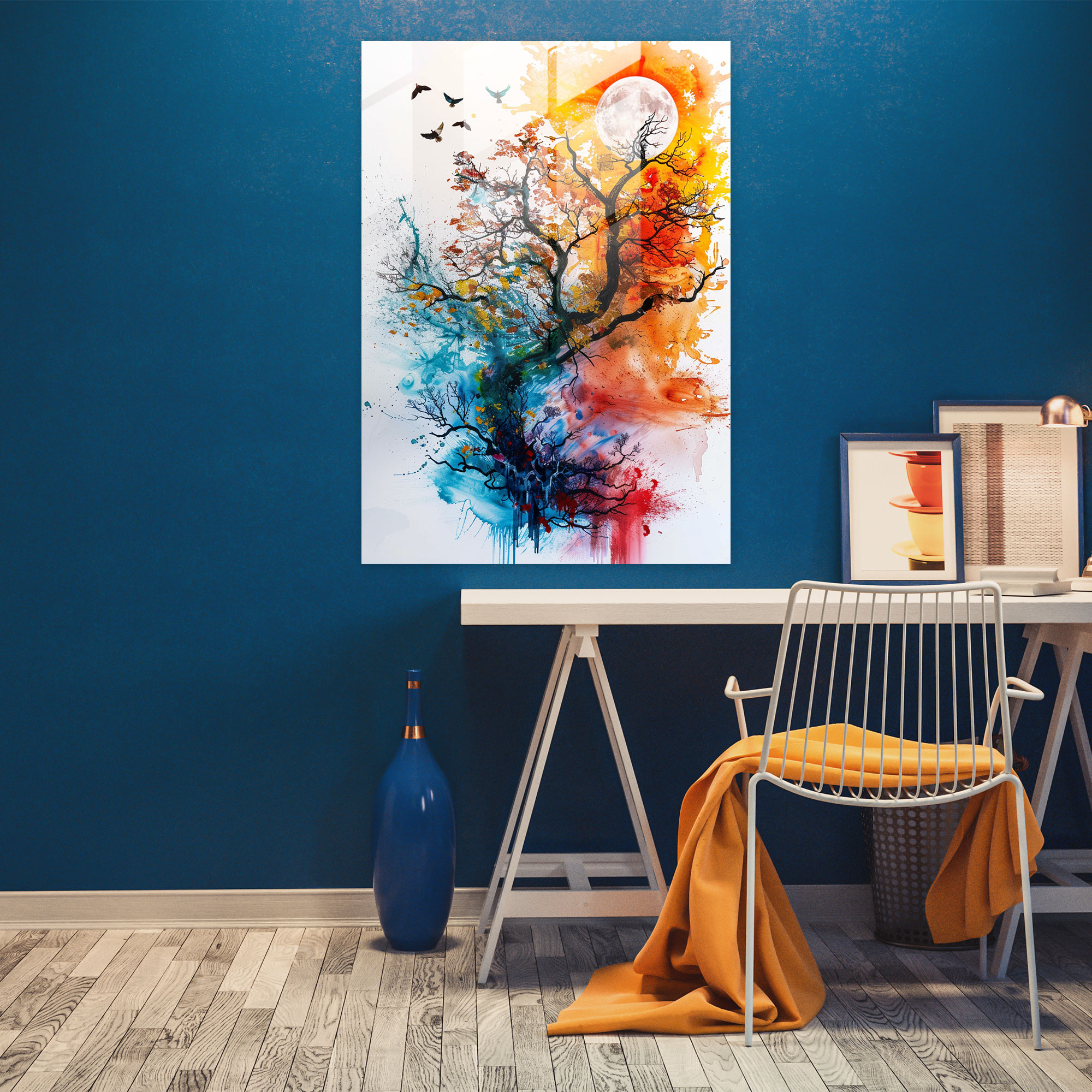 Fantasy Realm Glass Print - Ashvin Harrison, Ashvin Harrison, Glass Wall Art, Glass Print