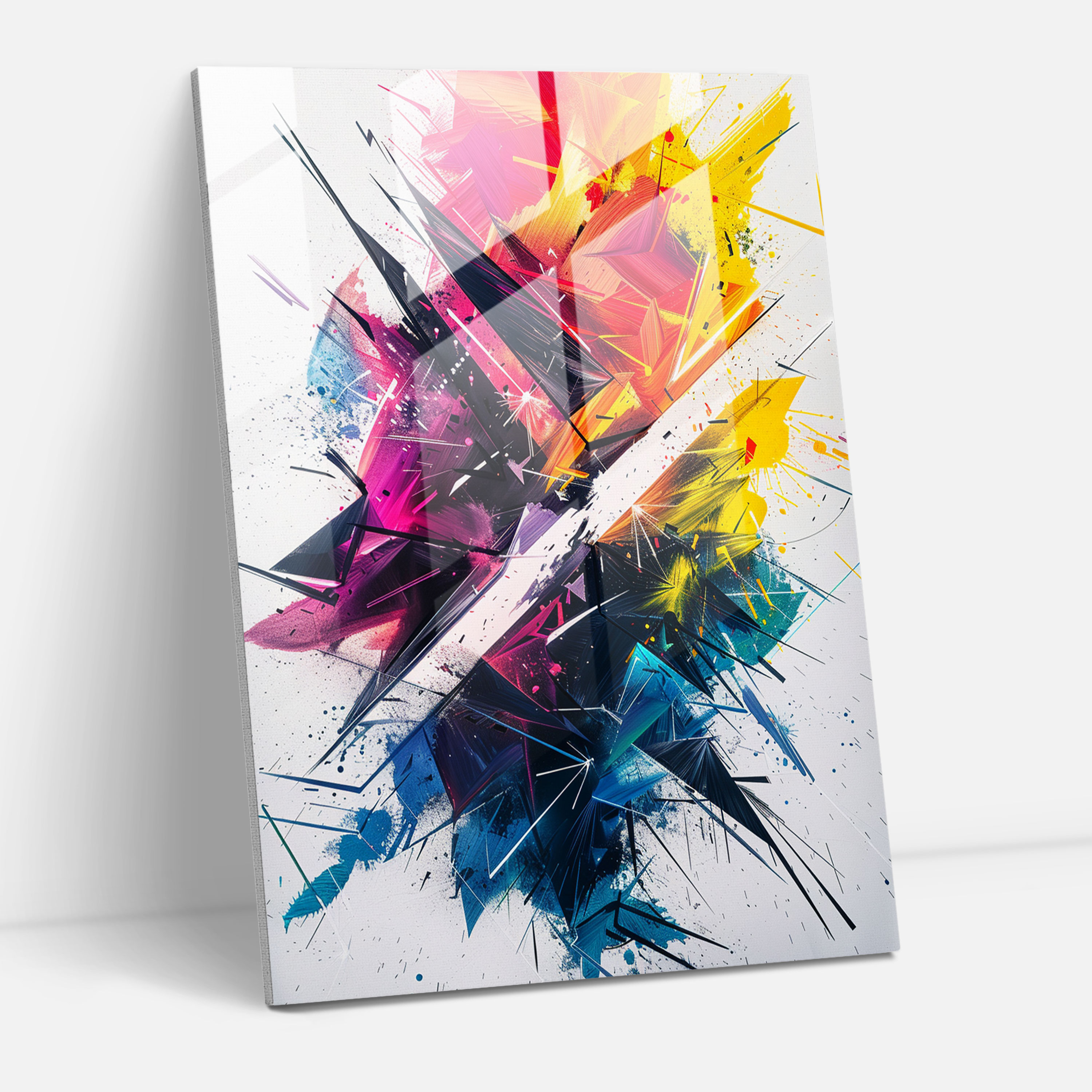 Ashvin Harrison Glass Print - Ashvin Harrison, Ashvin Harrison, Home Decoration, Modern Art
