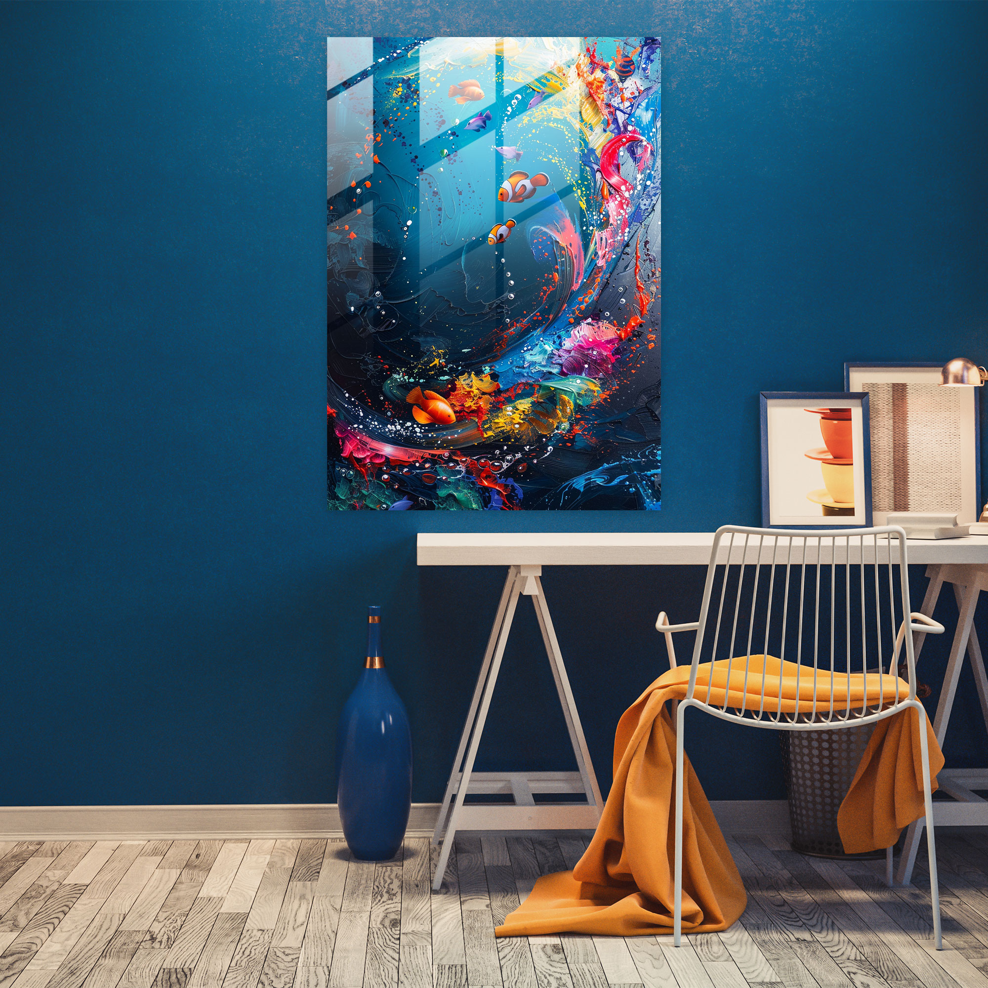 Ashvin Harrison Home Decoration - Ashvin Harrison, Modern Art, Glass Art, Home Decoration