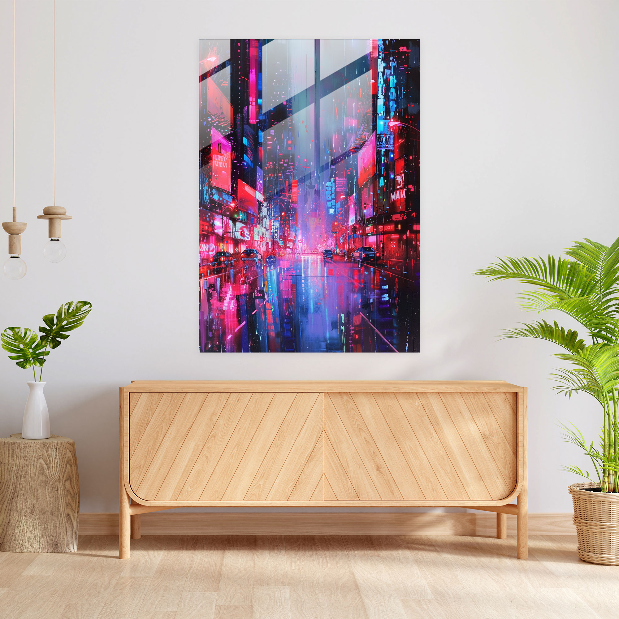 Ashvin Harrison Glass Art - Ashvin Harrison, Modern Art, Glass Art, Wall Decoration